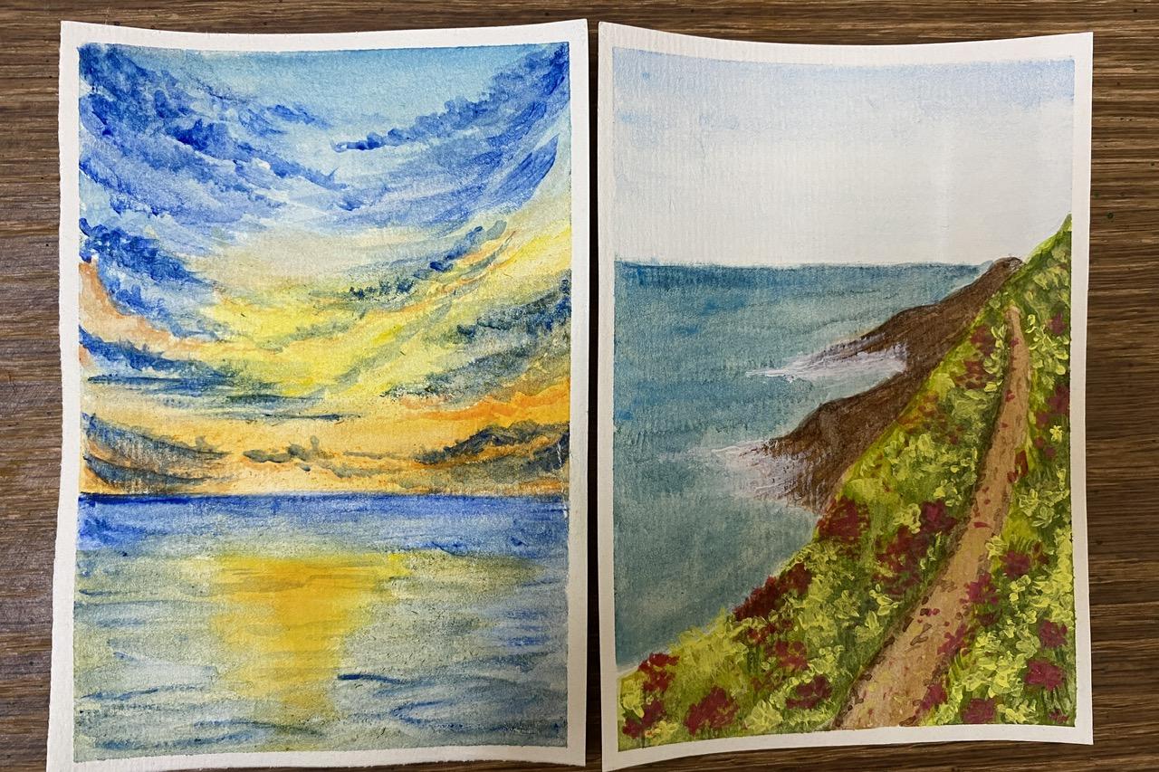 Shalika Gupta - 15 Days of Easy Watercolor Landscapes - image 2 - student project