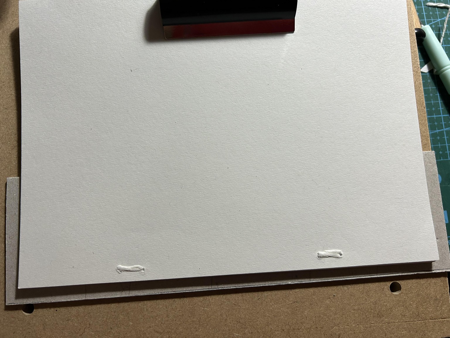 Making a Japanese binding - image 5 - student project