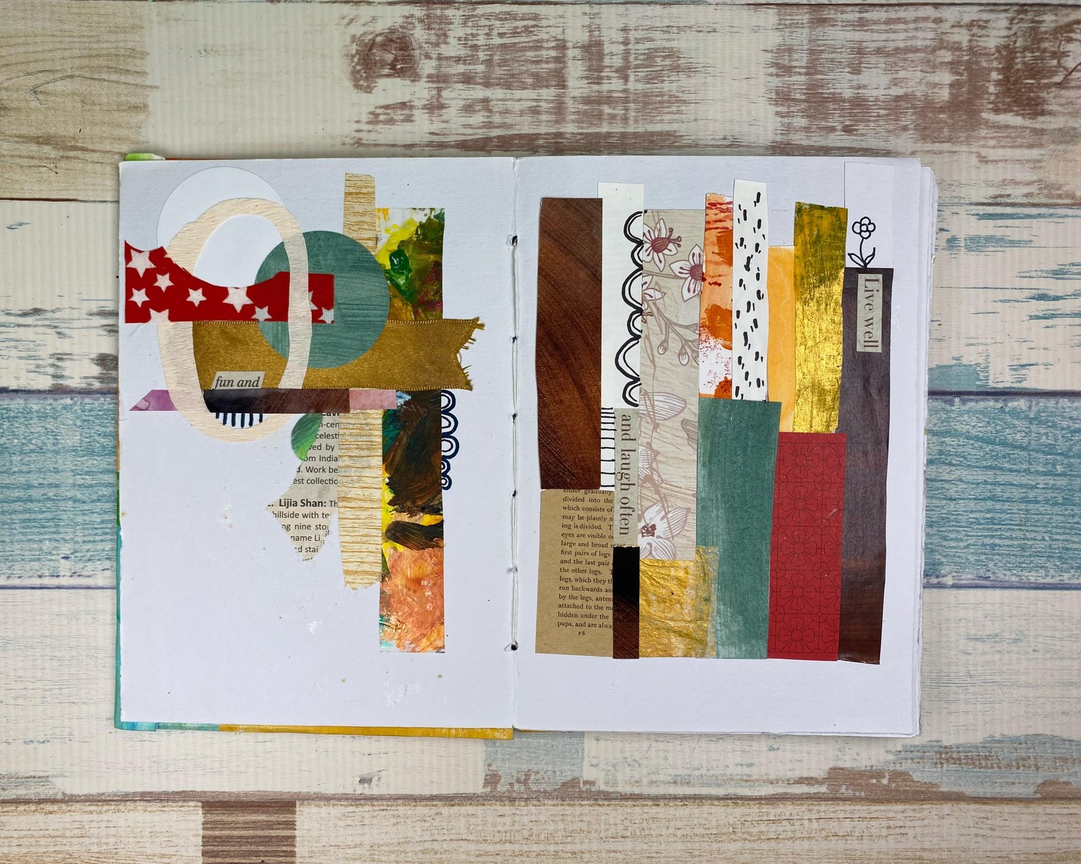 Collage Sketchbook - image 5 - student project