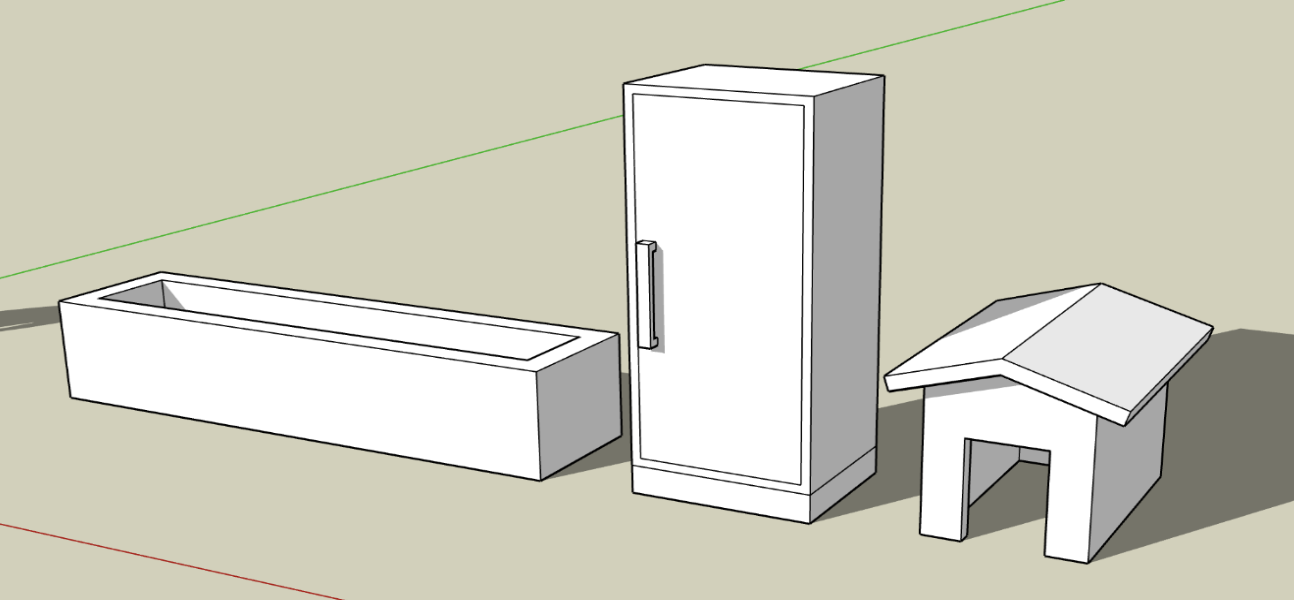 SketchUp House and Models - image 2 - student project