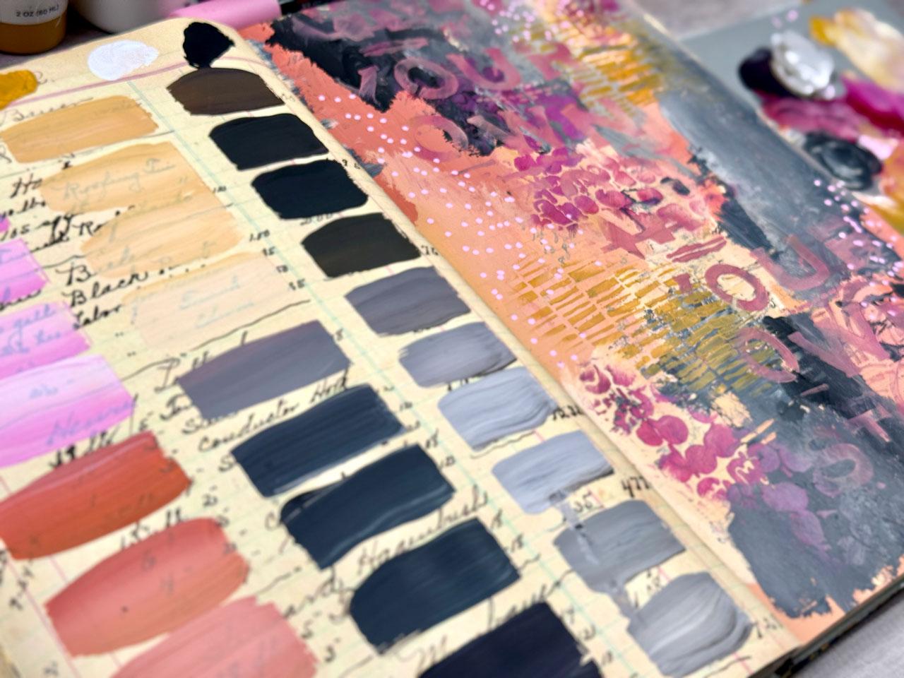 Color Stories: Exploring Color Mixing & Abstract Art with a Limited Palette - image 3 - student project
