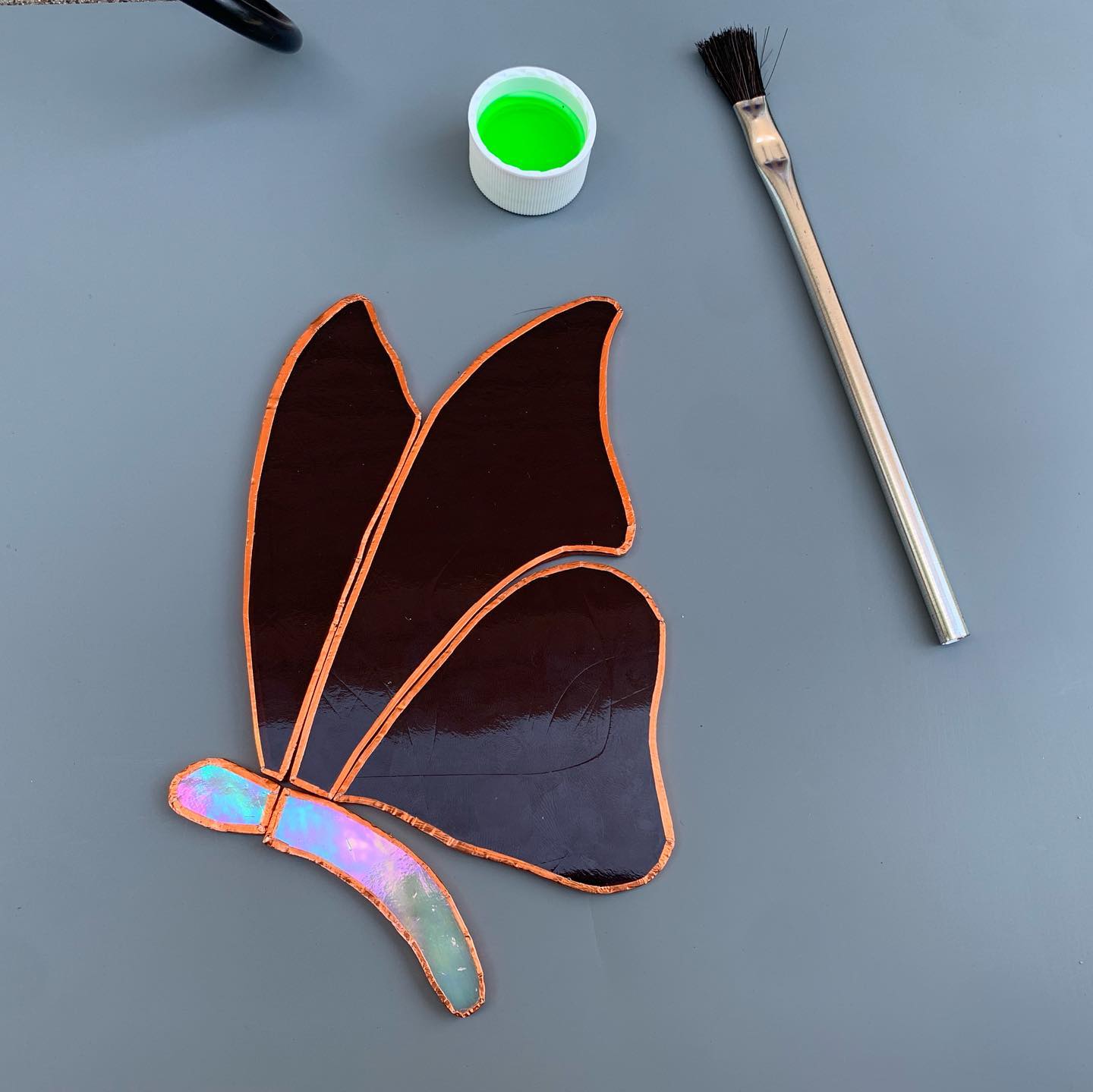 Stained Glass Butterfly & Pet Portrait - image 1 - student project