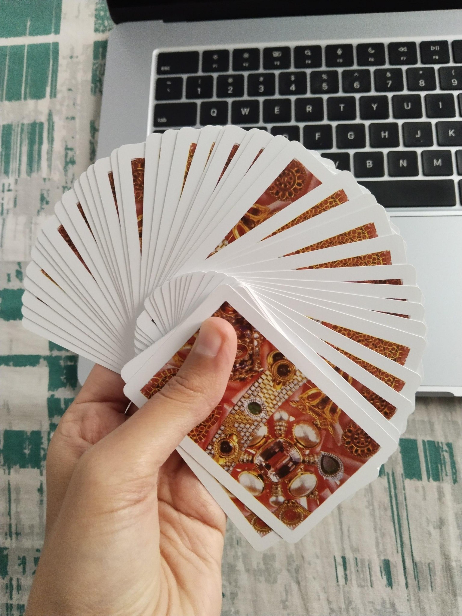 Tried the spread and turnover and card fan - image 3 - student project
