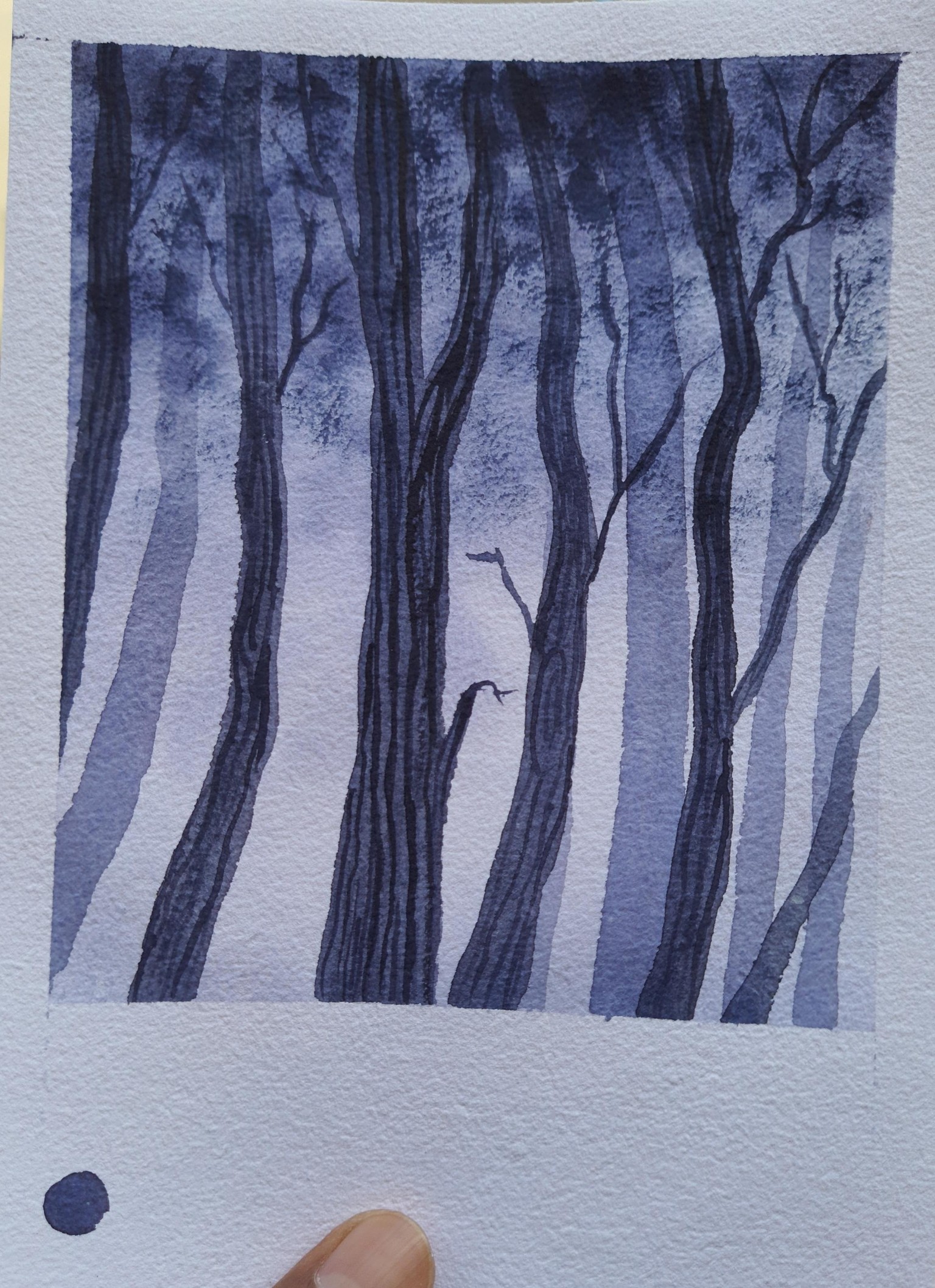 30 Days of Mini Watercolor Landscapes. .. !!! - image 3 - student project