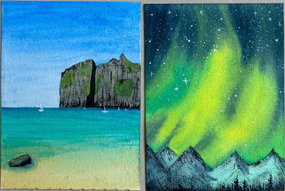 30 days of unwinding with watercolor challenge - image 14 - student project