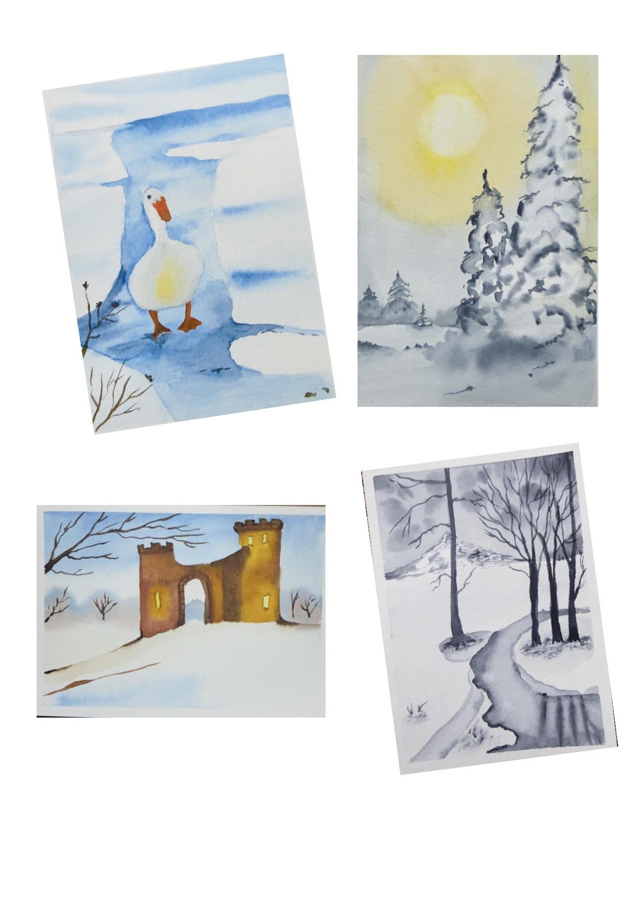 Winter mood board - image 1 - student project