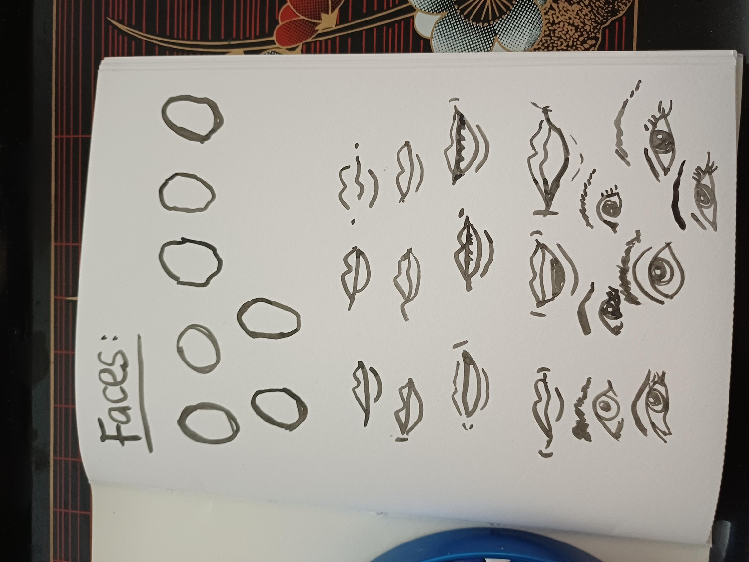 Elements of the faces - image 2 - student project