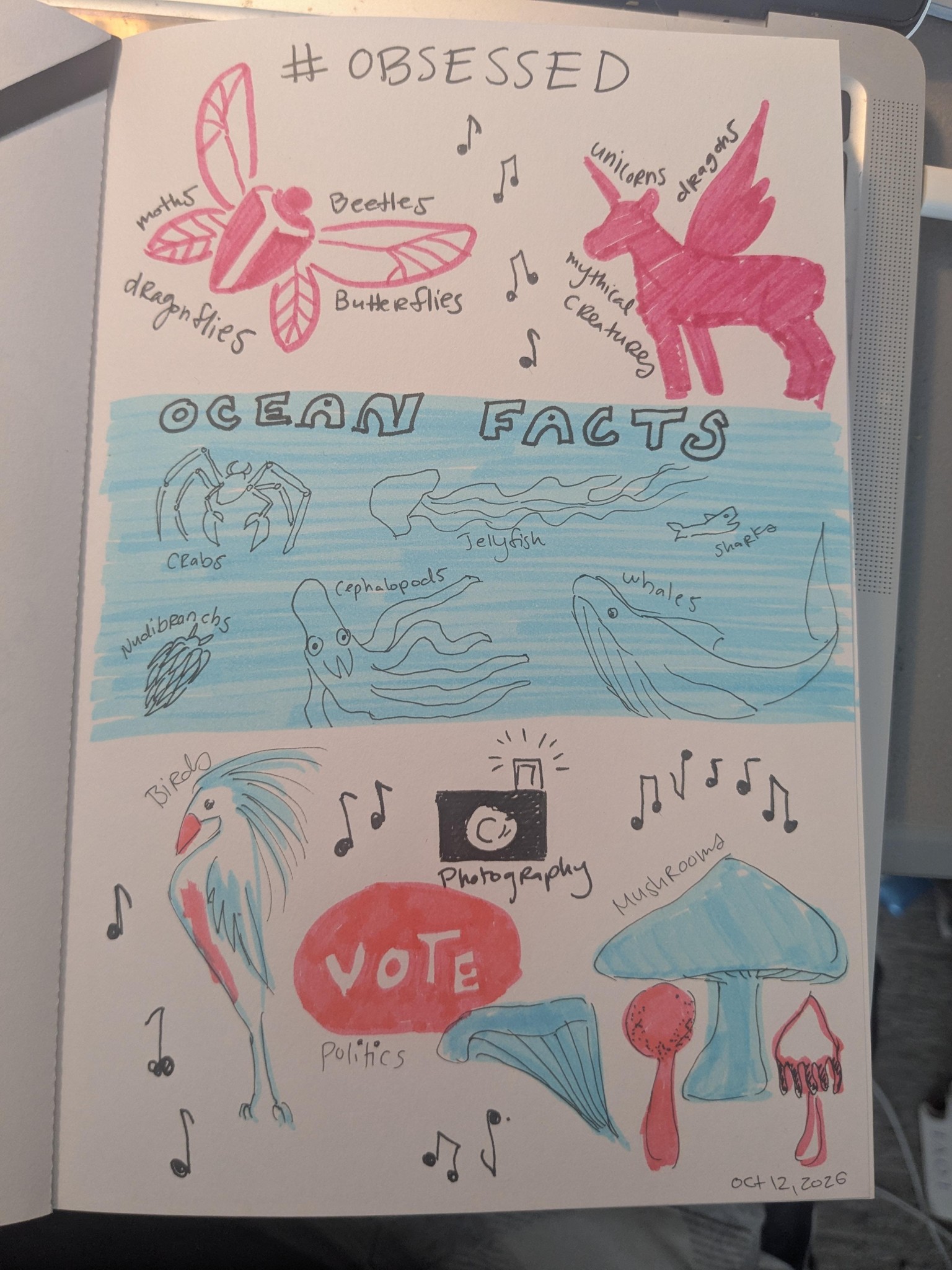 14 Days of Doodles - image 14 - student project