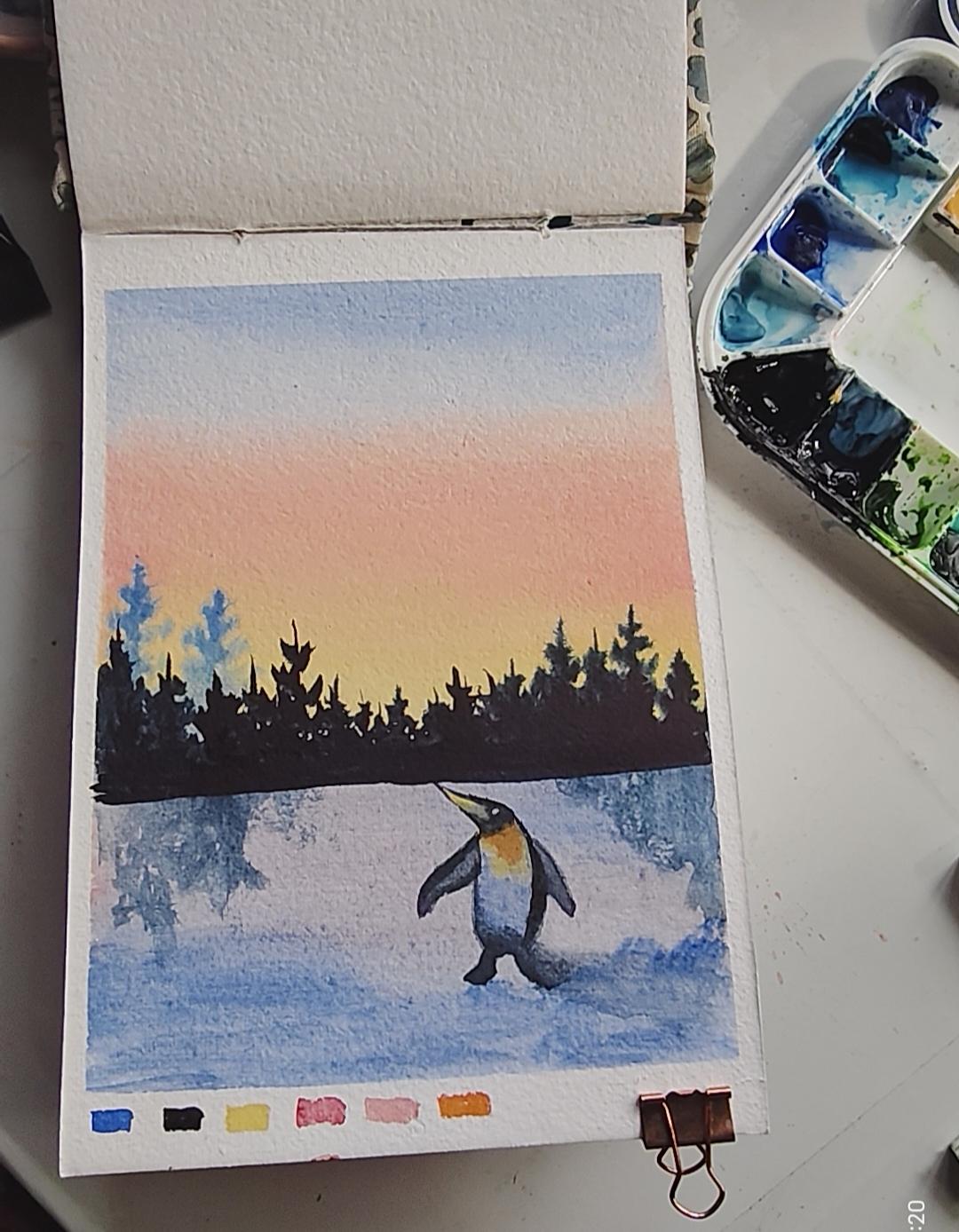 Snowy winter land - image 7 - student project