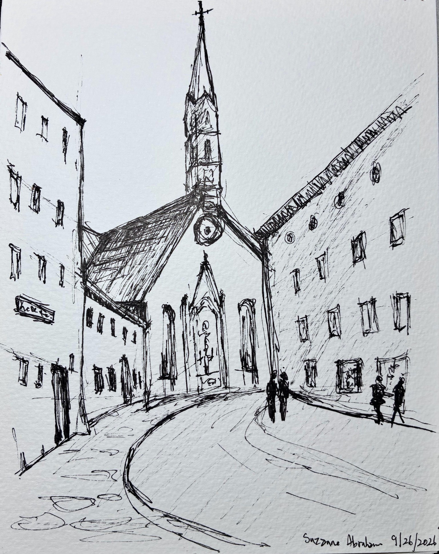 Sketching from photographs - image 1 - student project