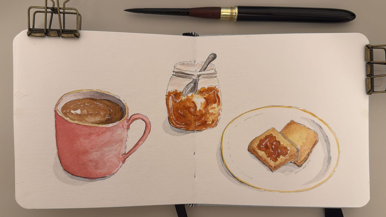 Italin Breakfast with Orange Jam - image 1 - student project