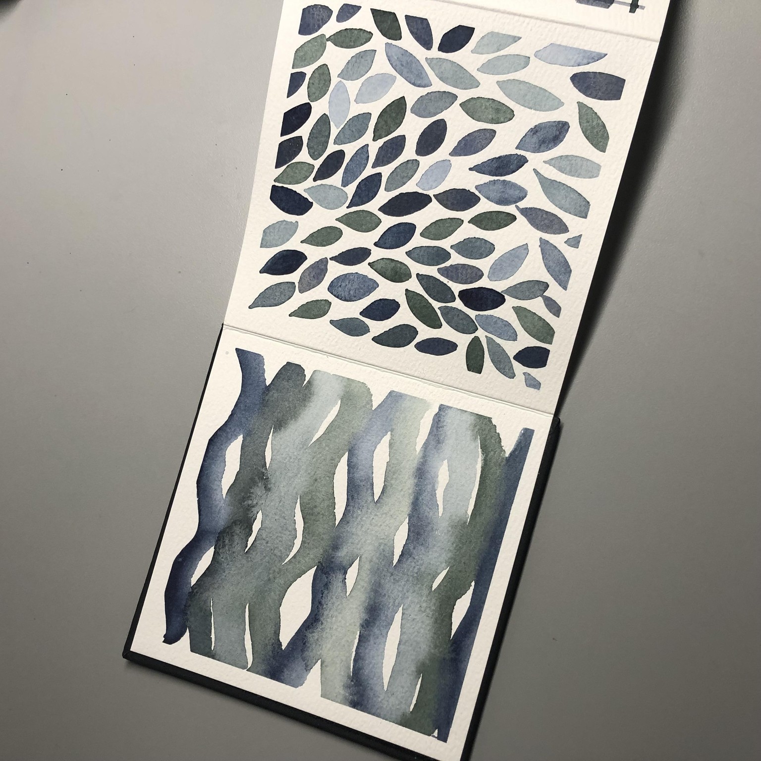Patterns in Blue and Green - image 1 - student project