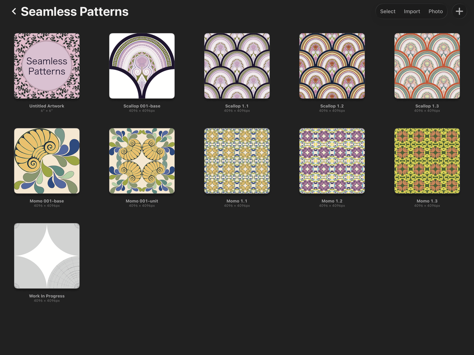 Cover template and organized gallery - image 2 - student project