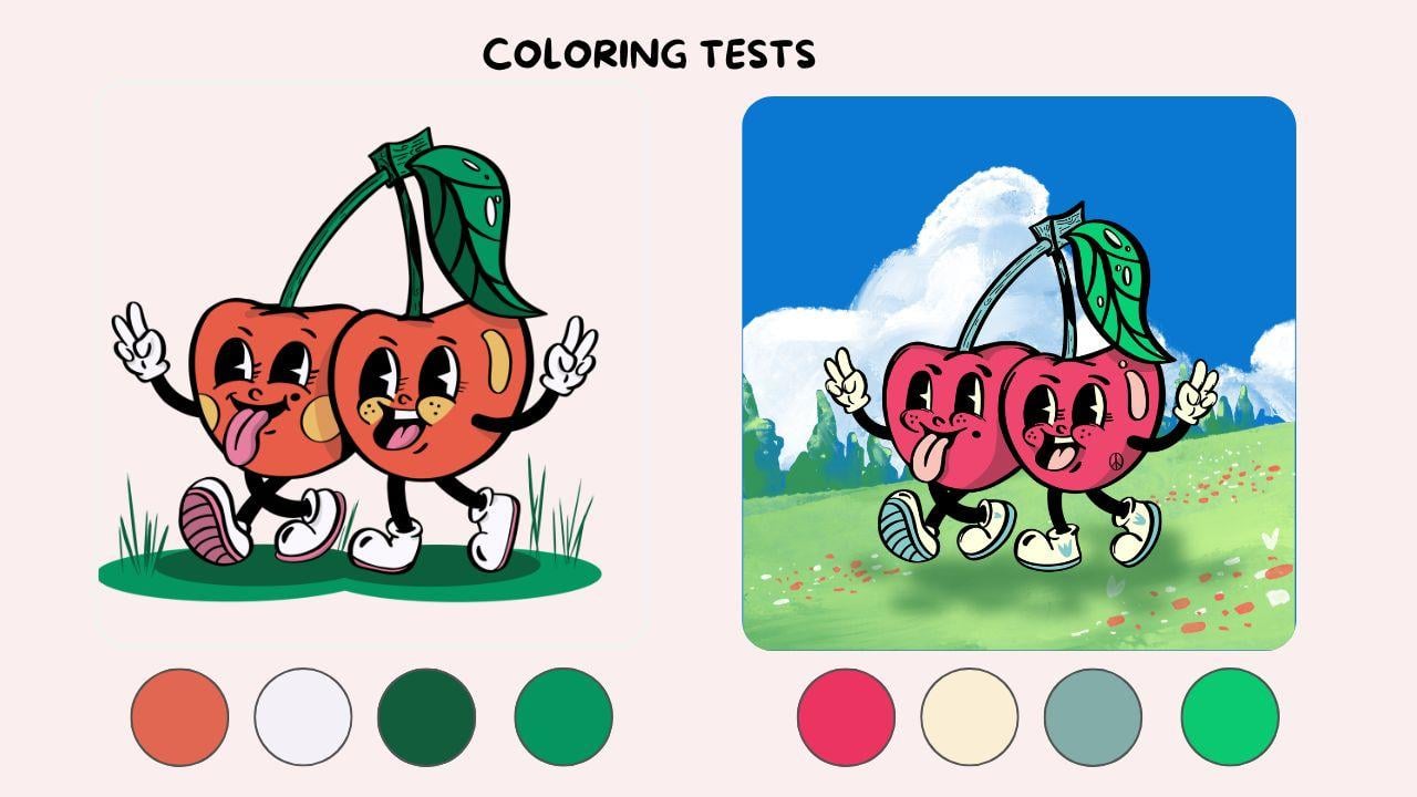 MEET THE CHAOTIC CHERRY TWINS - image 3 - student project