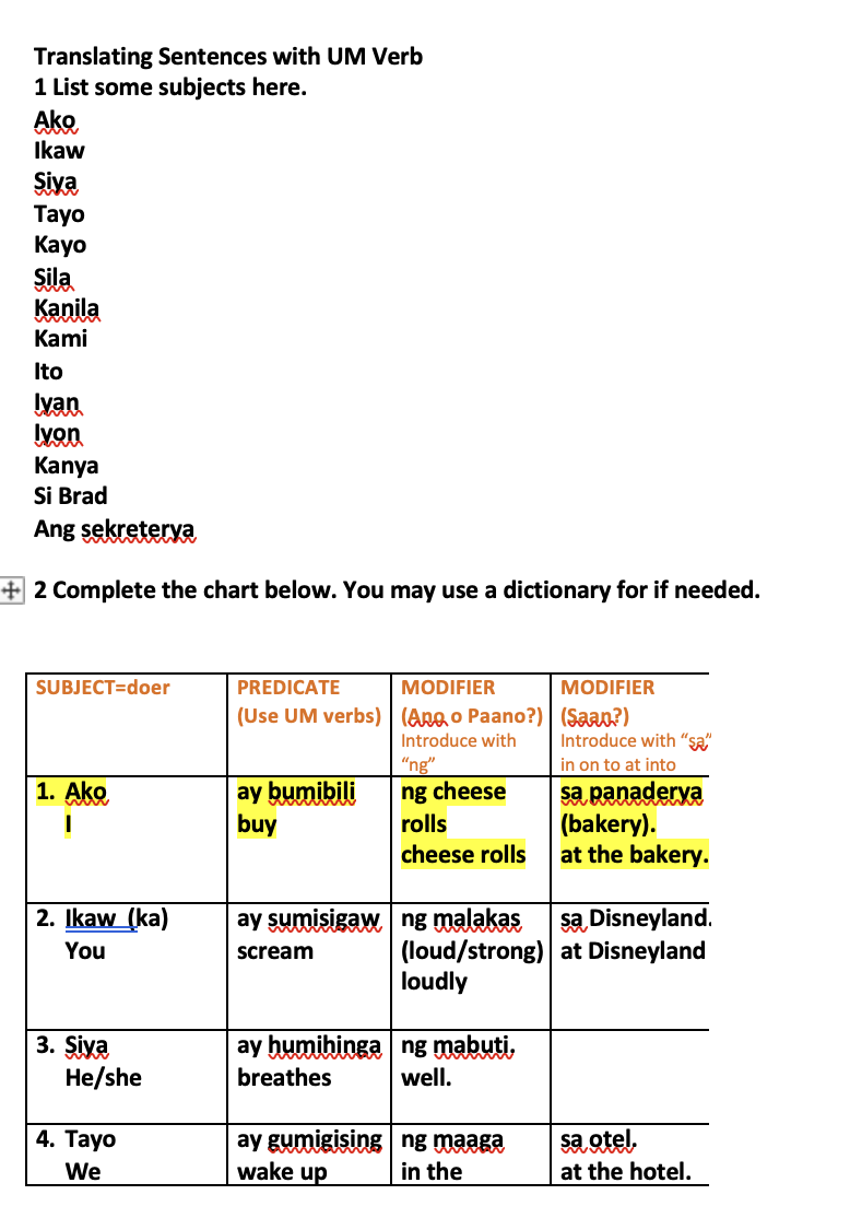 Filipino: Nouns, Adjectives, and Verbs - image 21 - student project