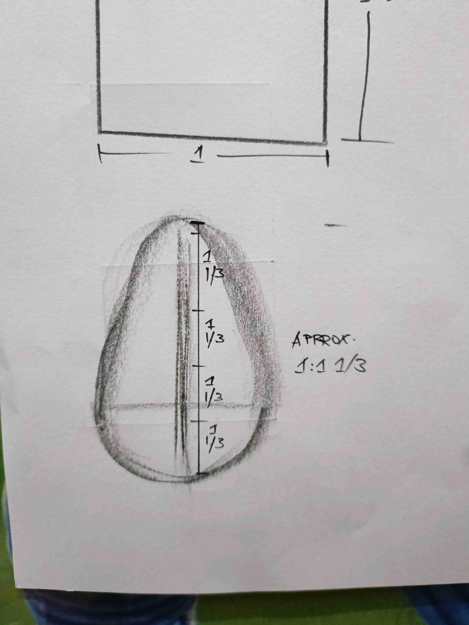 Measuring & Proportion Project - My Drawings From The Class - image 2 - student project