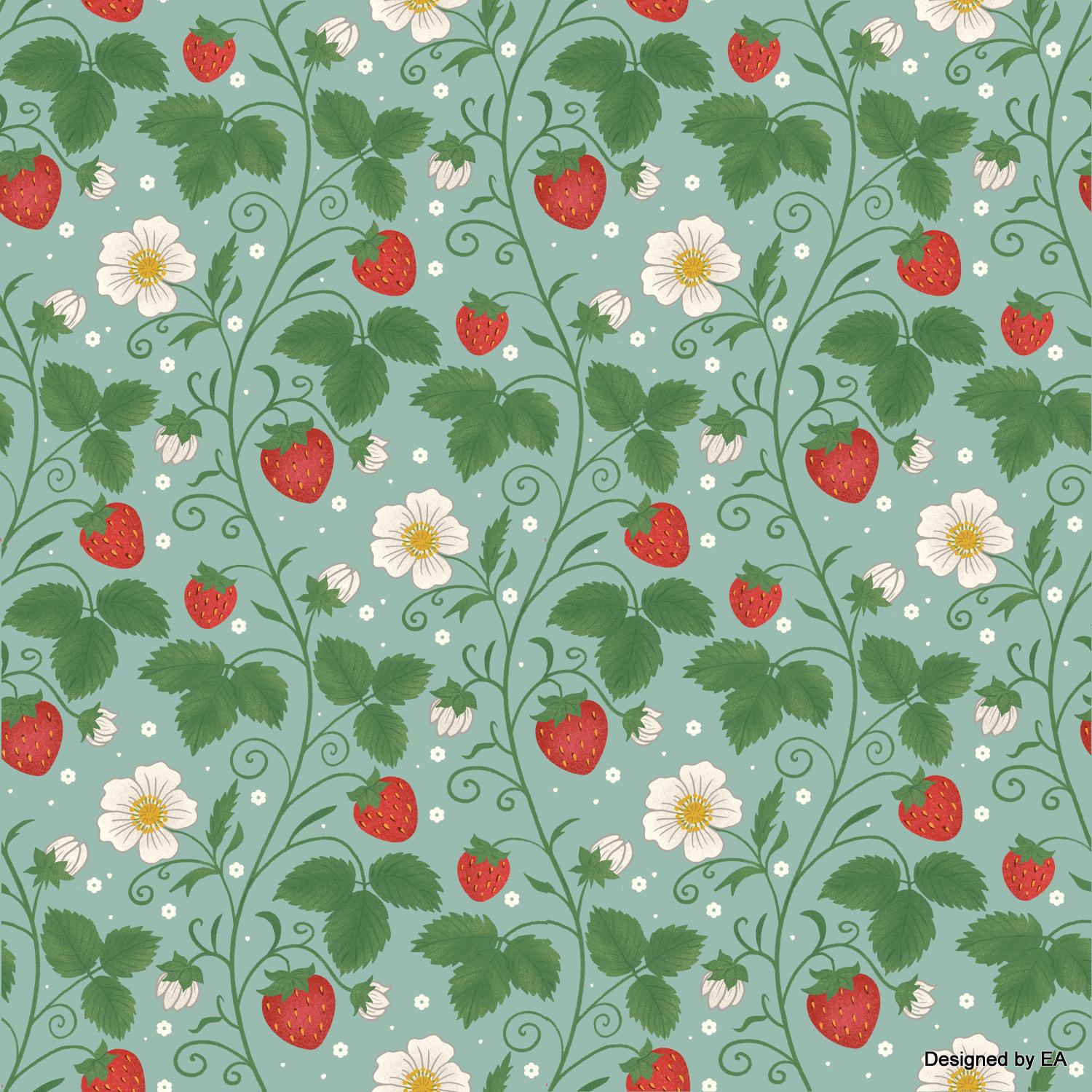 Trailing Floral Pattern - image 3 - student project