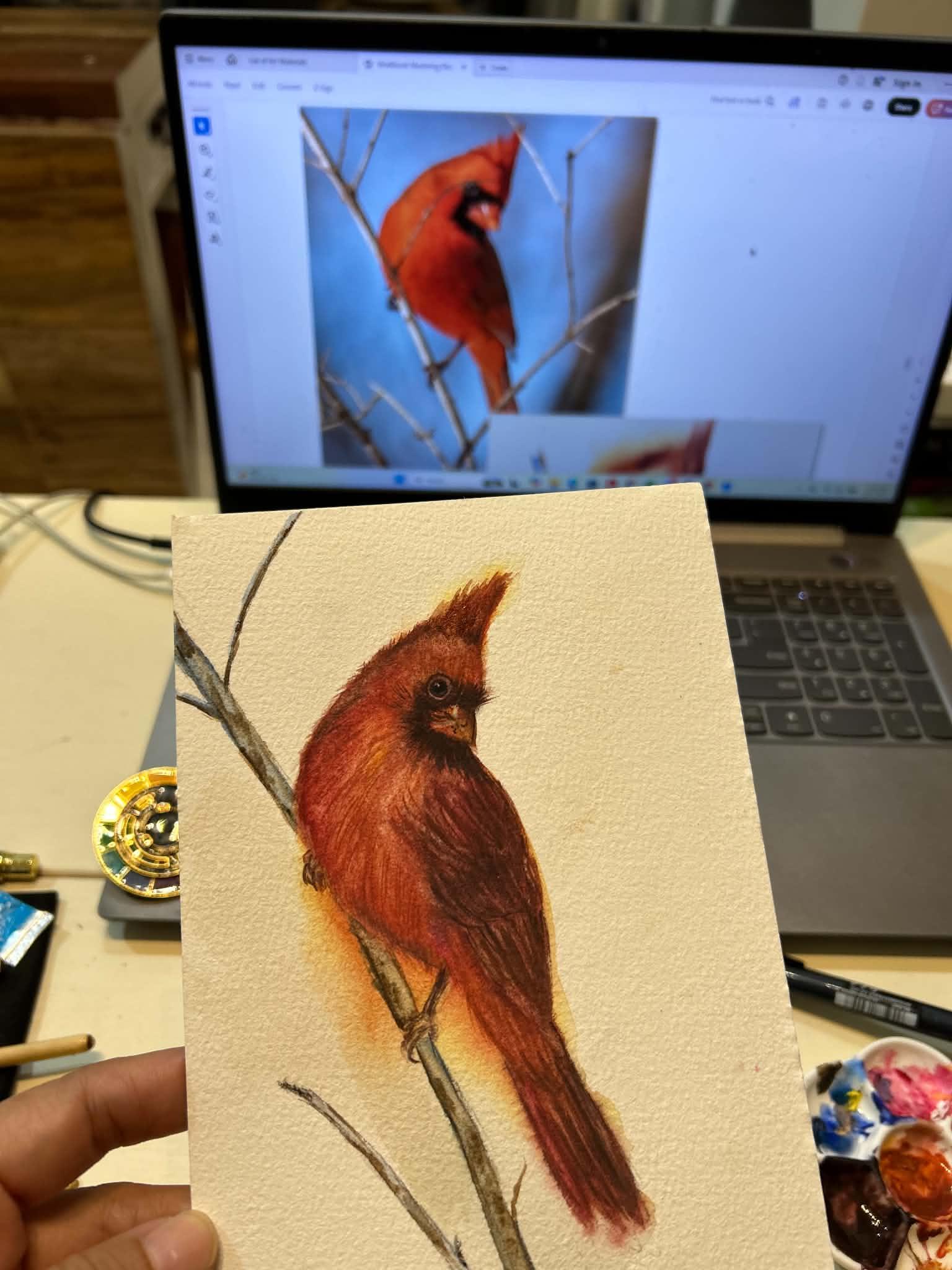 painting birds projects - image 5 - student project