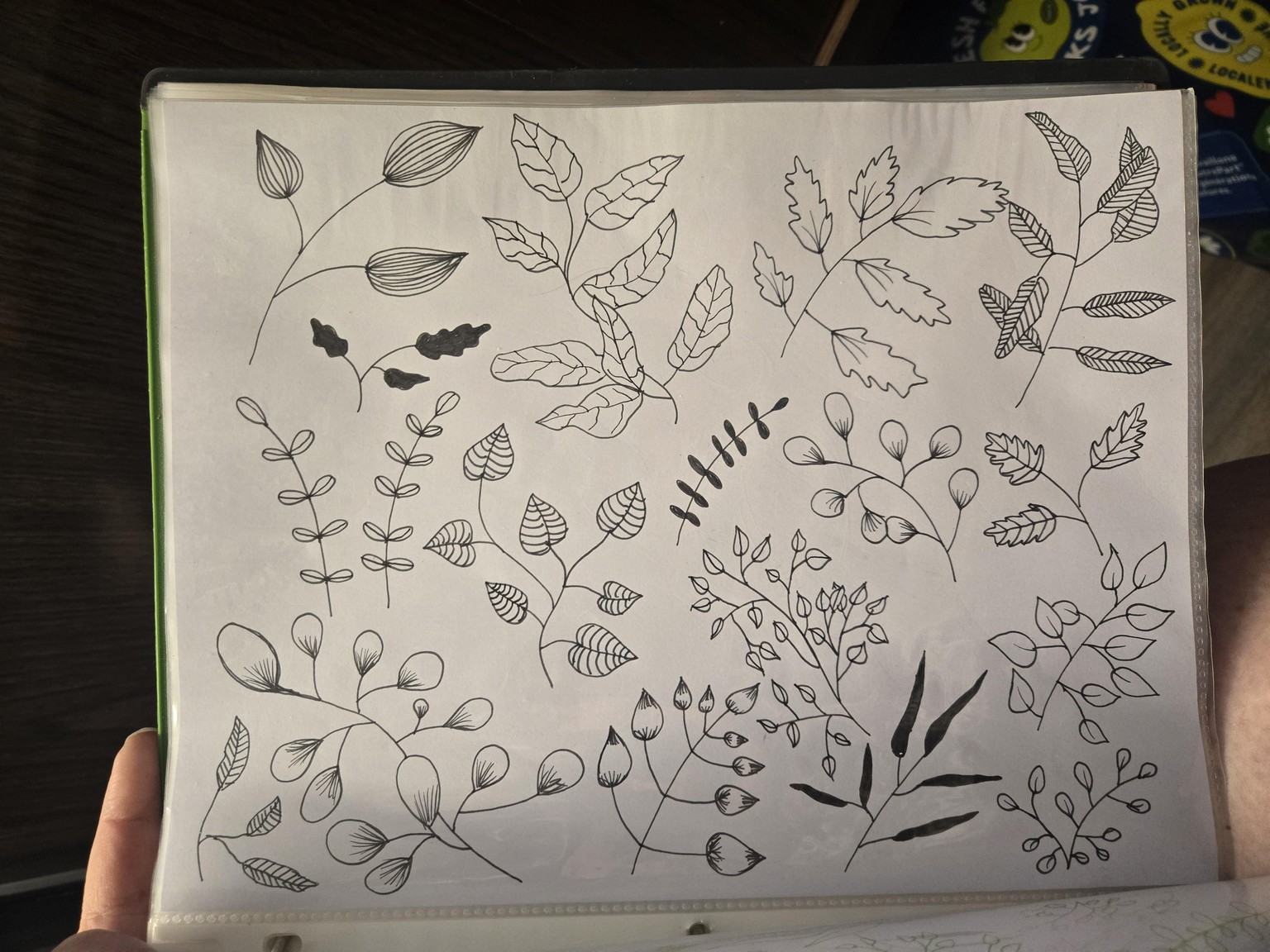 Leaf Page - image 1 - student project