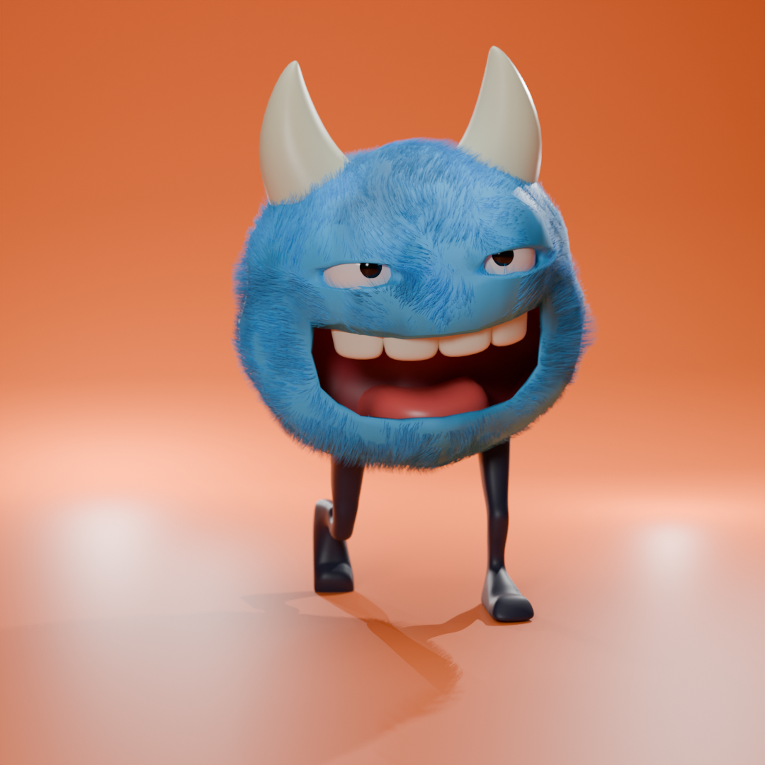 Little Blue Devil - image 3 - student project