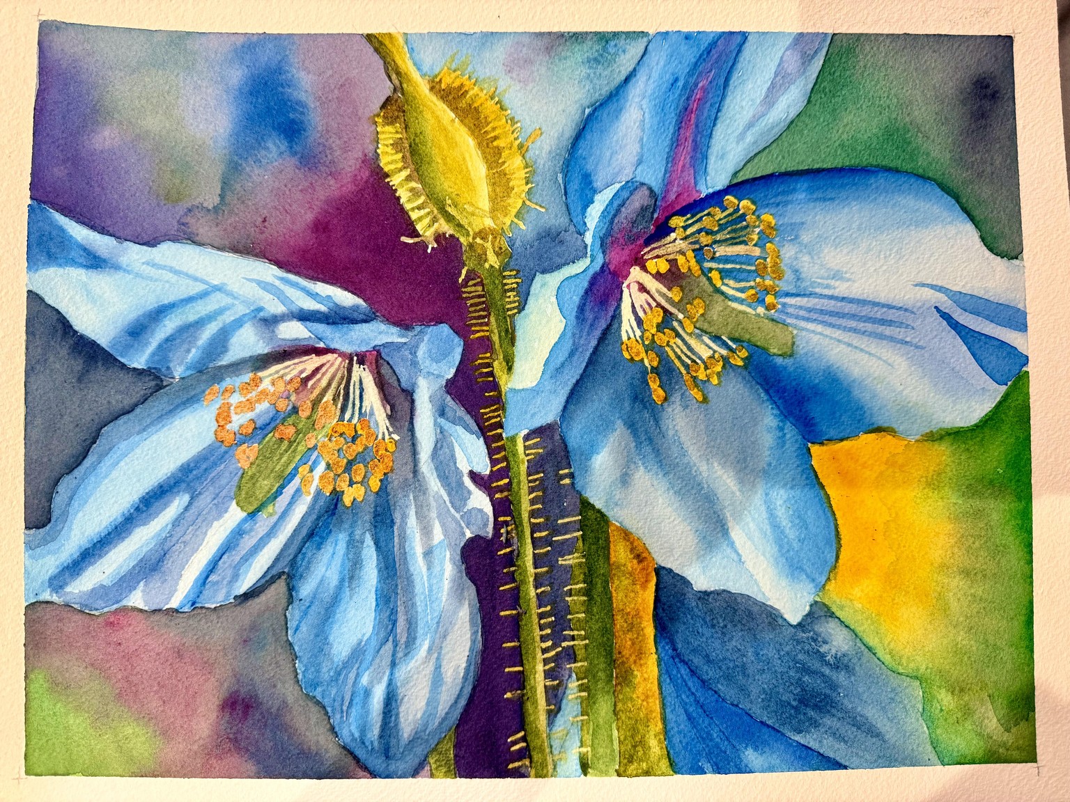 The most difficult part was the masking fluid - image 1 - student project