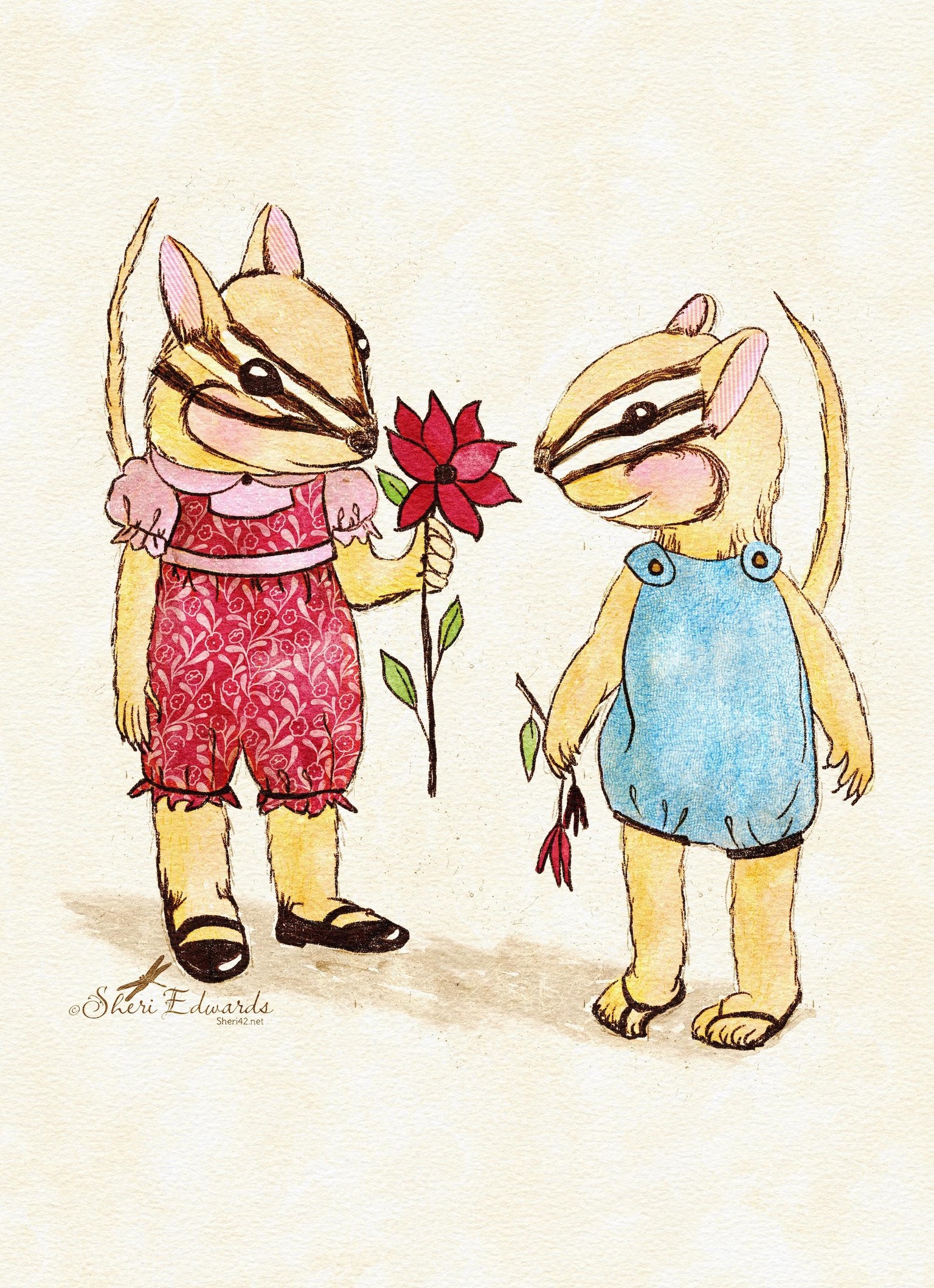 Chipmunk Friends - image 1 - student project