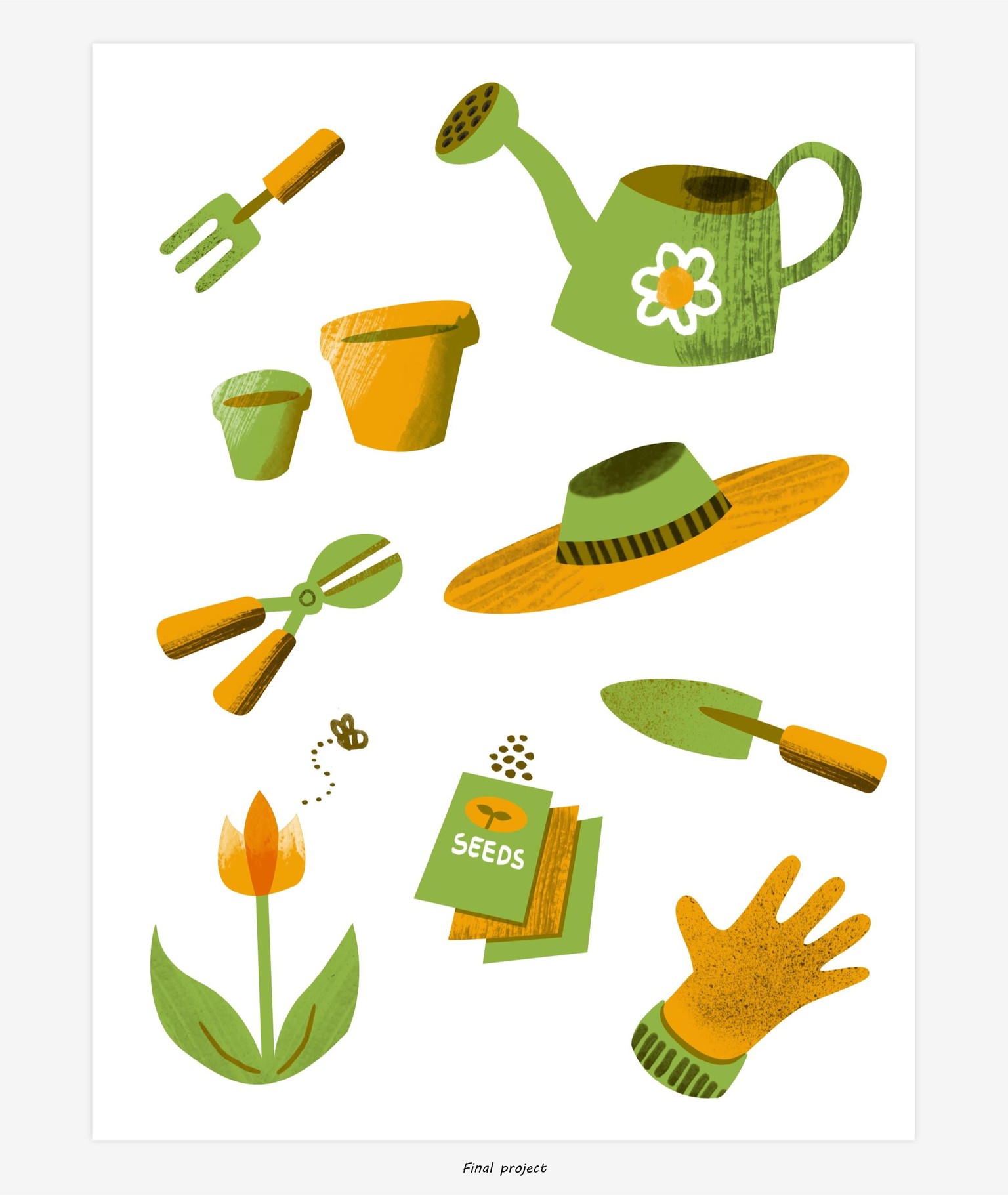 My favourite things . . . GARDENING! - image 1 - student project