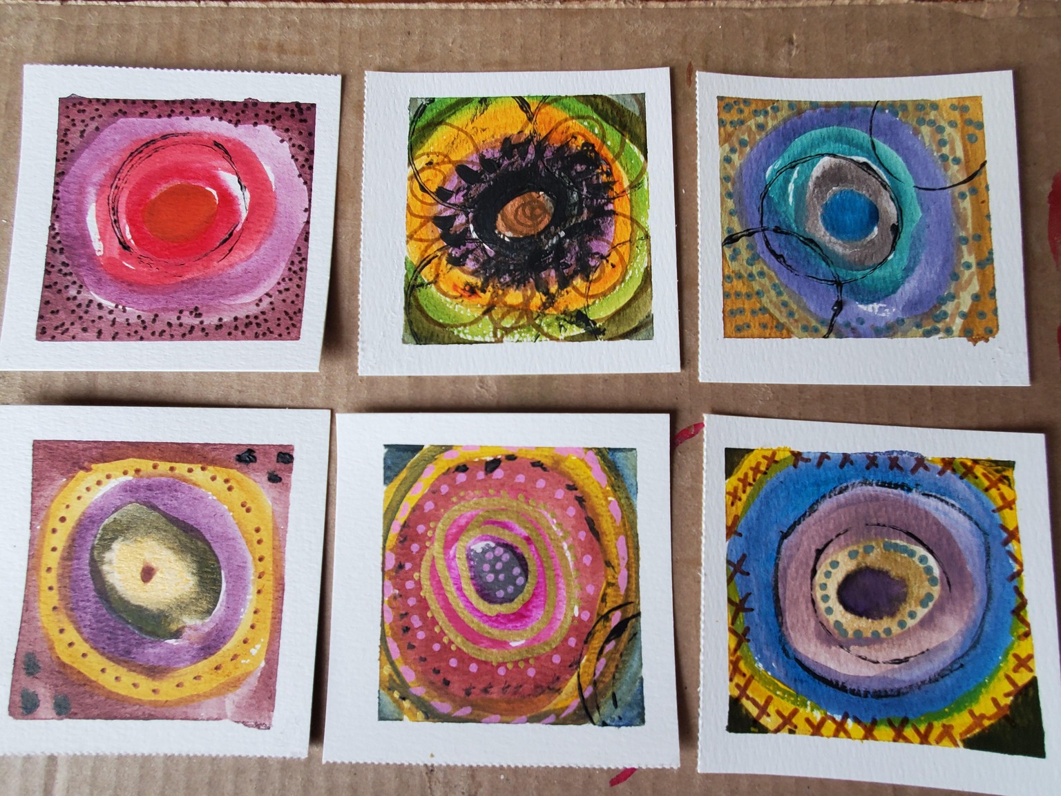 Concentric Circles Inspired by Summer Fruits and Flowers - image 1 - student project