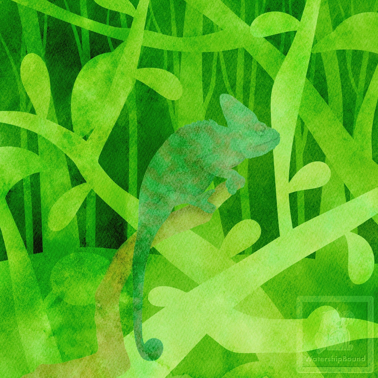 Jungle Chameleon - image 1 - student project