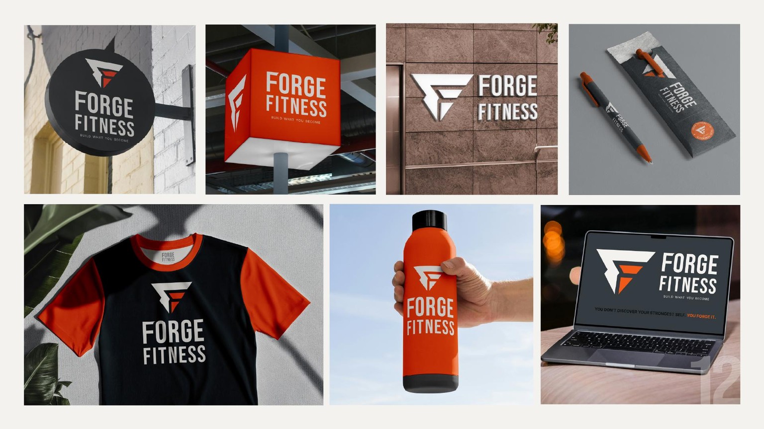 FORGE FITNESS | GYM Brand Logo - image 2 - student project