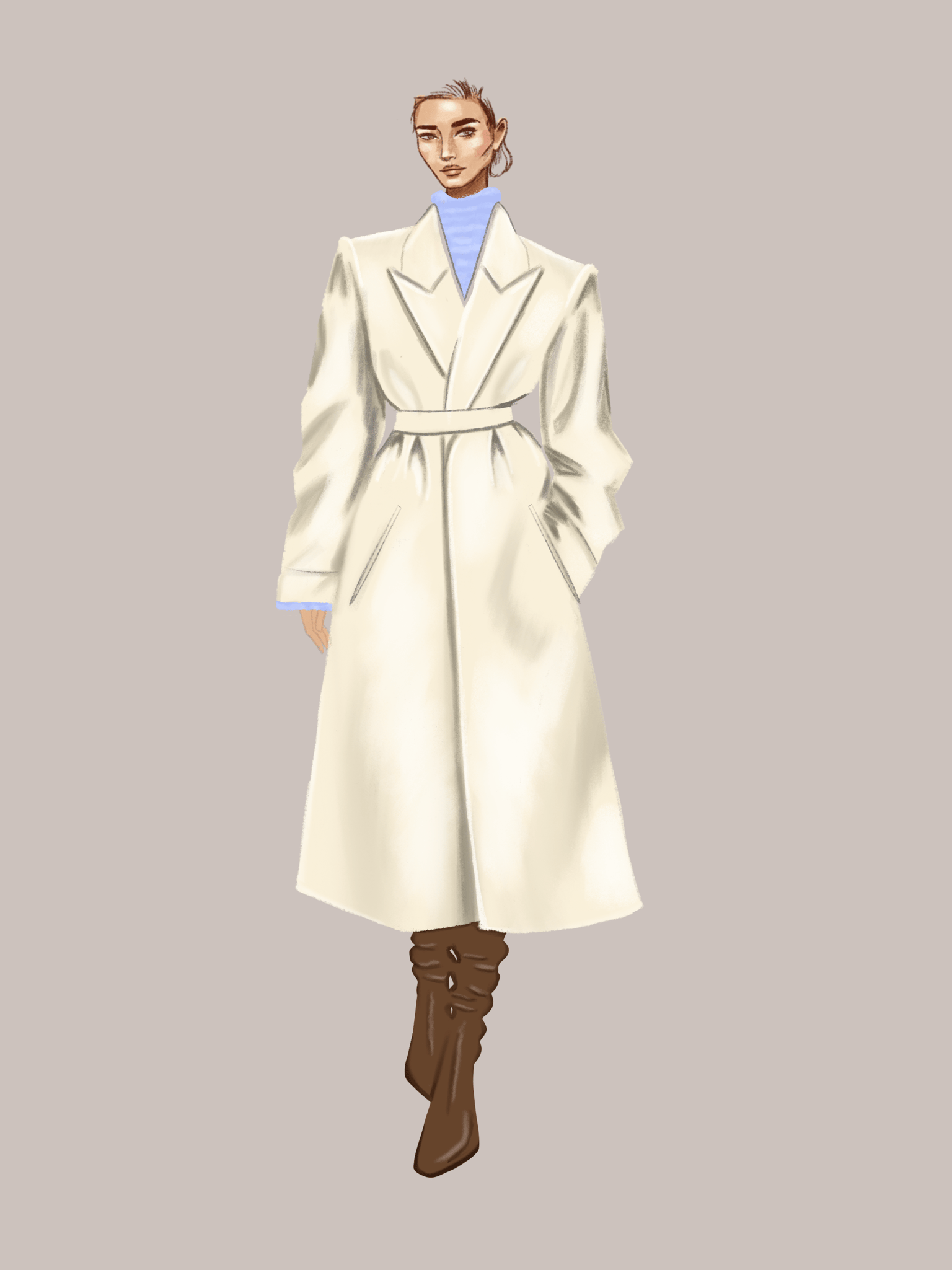 Winter Fashion - image 2 - student project
