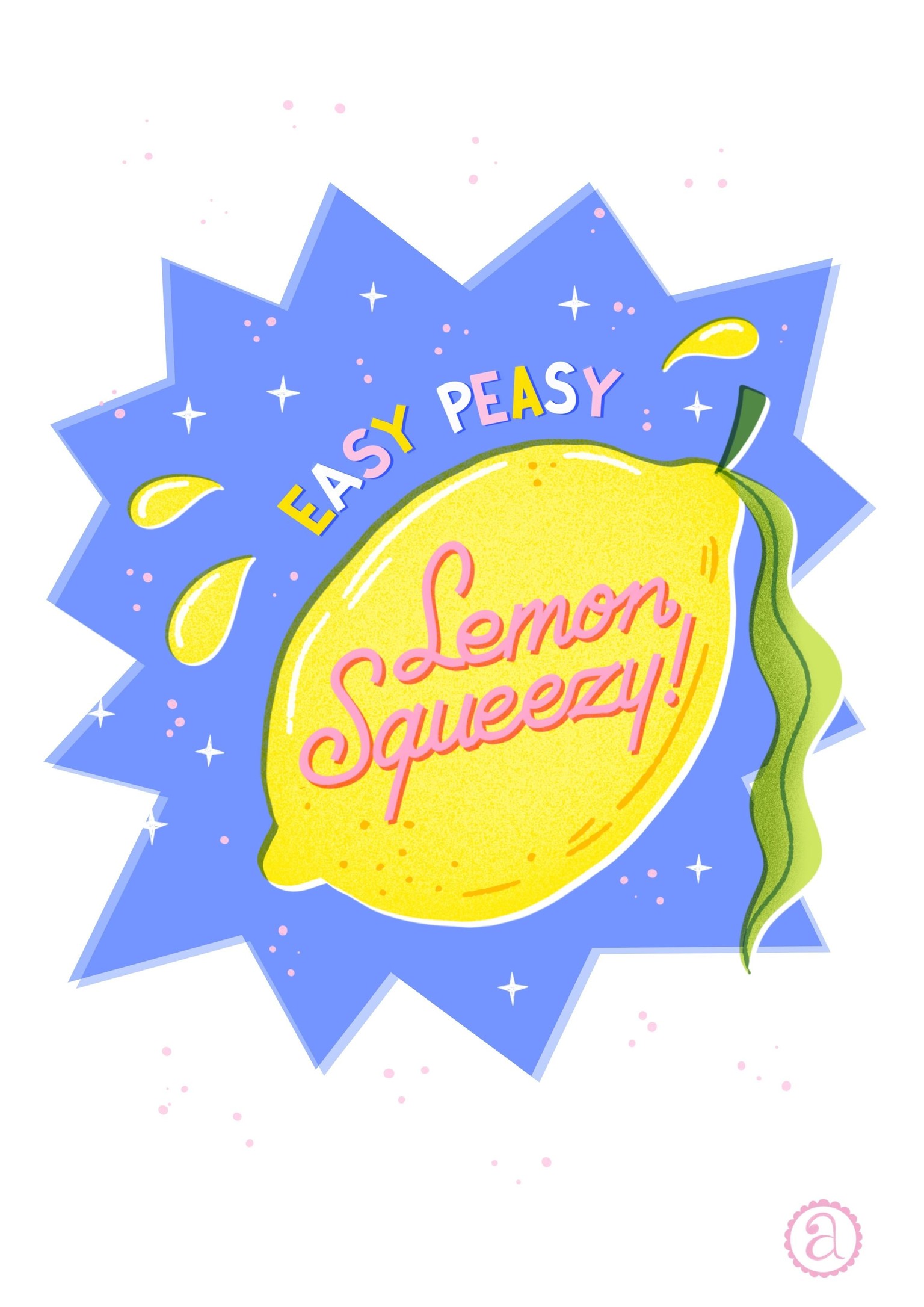 Lemon lettering demo - image 1 - student project