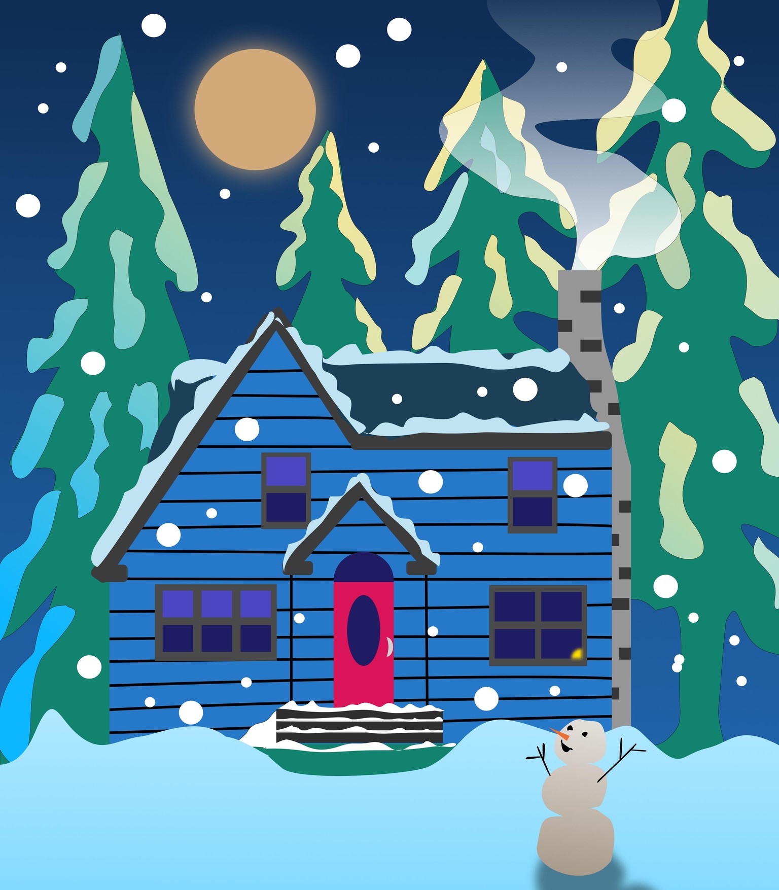 Lake Tahoe Cottage - image 1 - student project