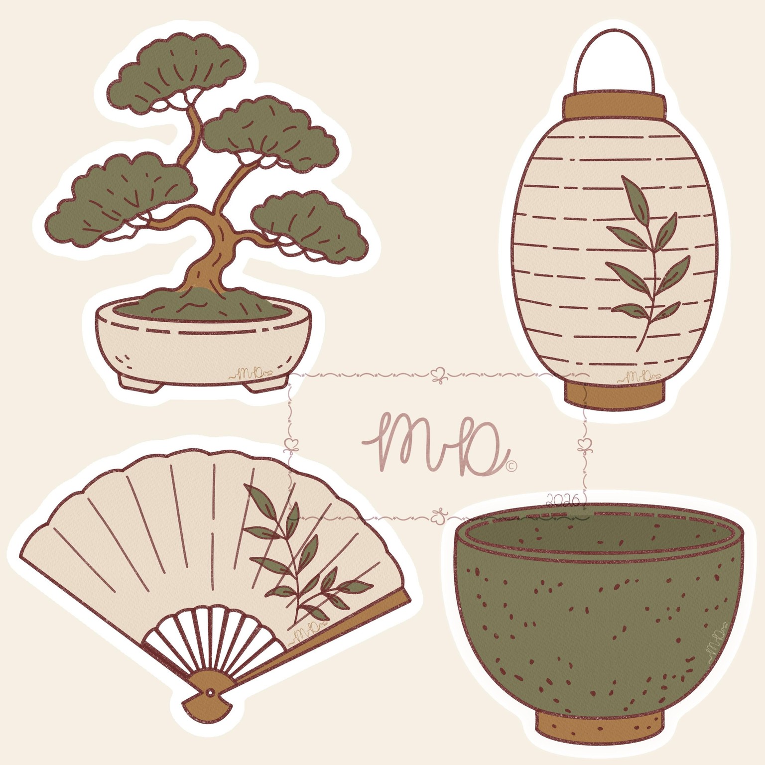 Stylized Japanese Collection - image 2 - student project