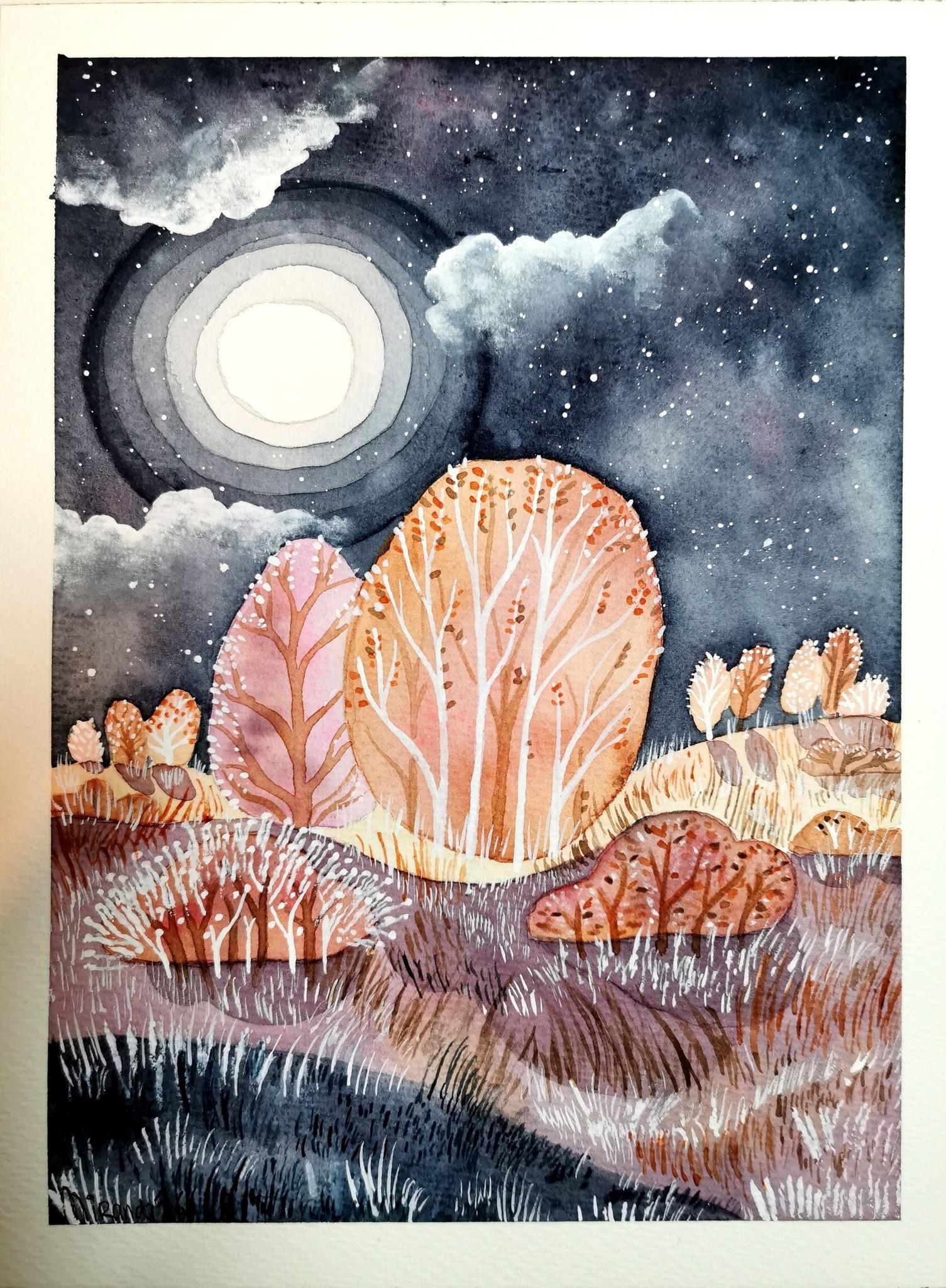 Magical Watercolor World - image 1 - student project