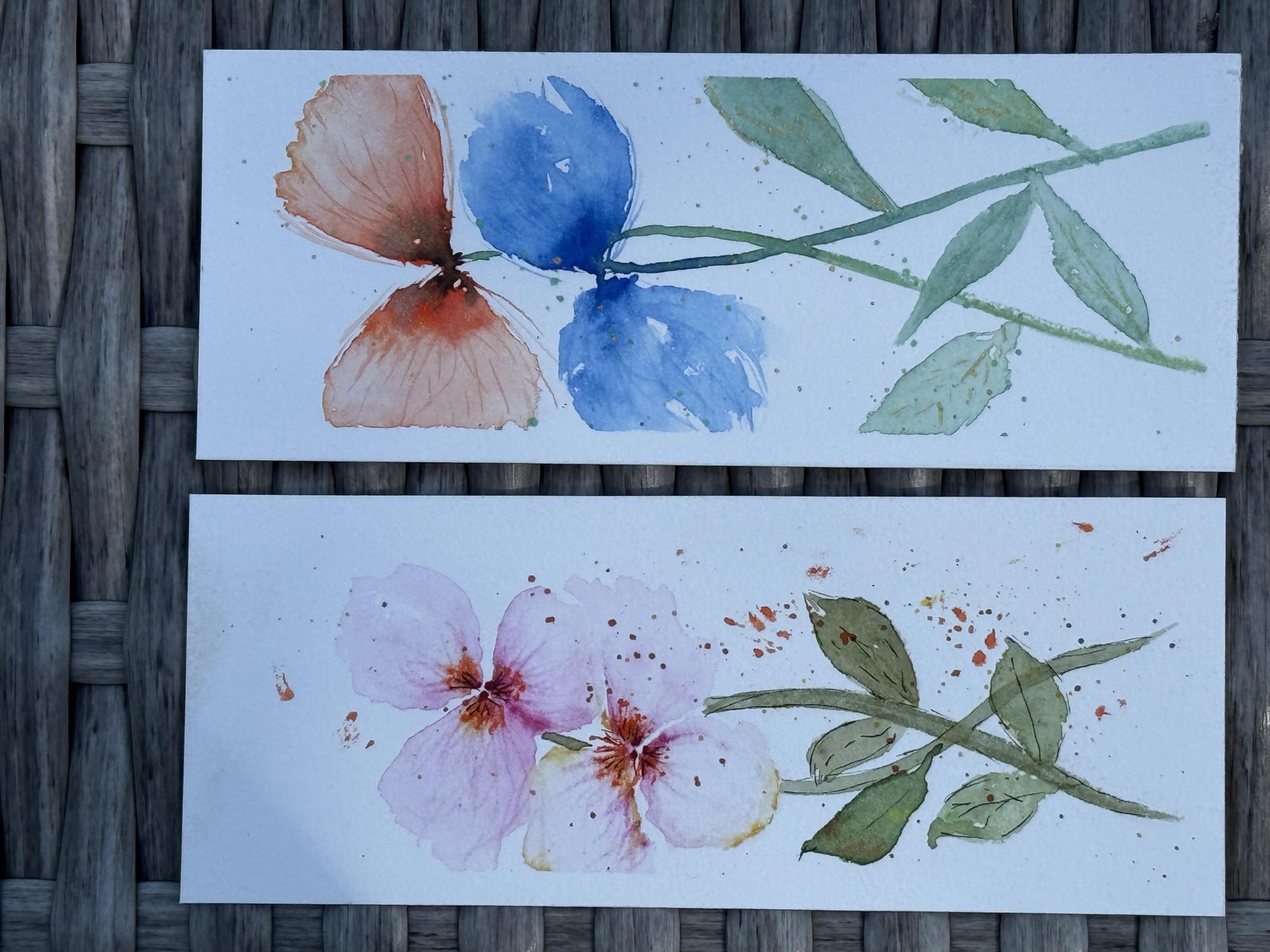 Relaxing Watercolour Projects for Beginners: Simple Skies & Silhouettes - image 11 - student project