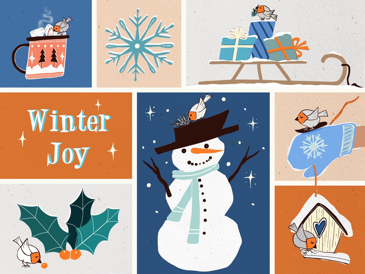 Peace on earth and Winterjoy ☃️❄️ - image 2 - student project