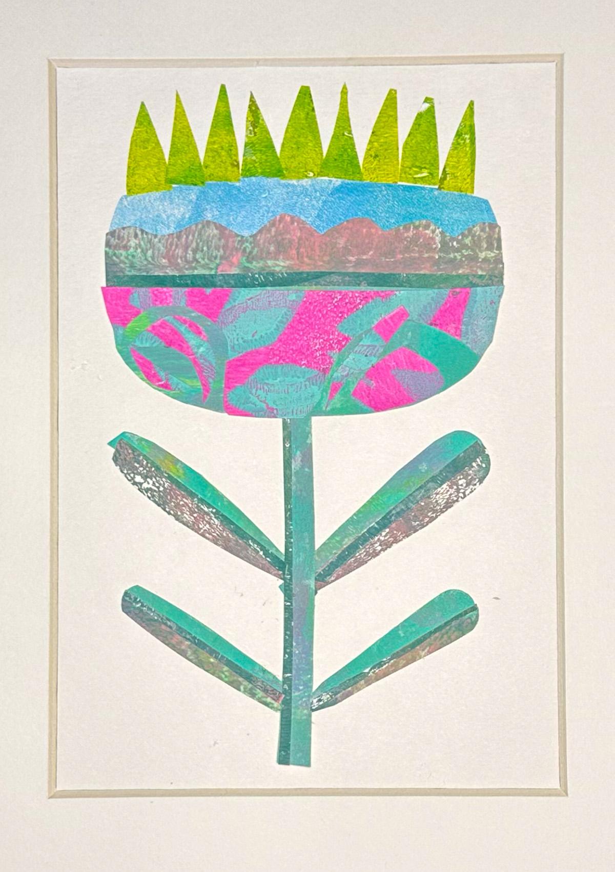 Folkart with Hand Printed Papers - image 1 - student project