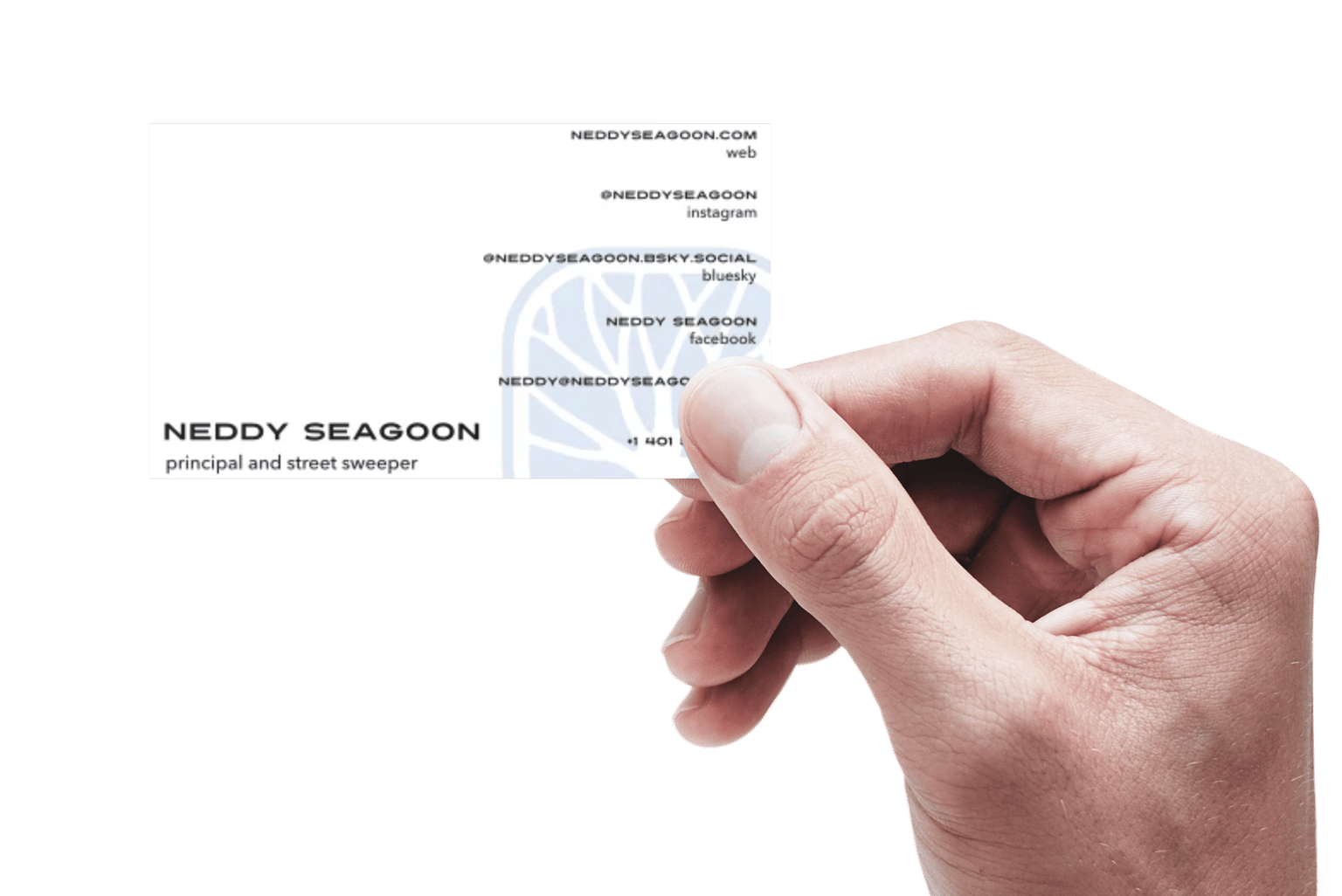 Neddy Season bcard mockup - image 1 - student project
