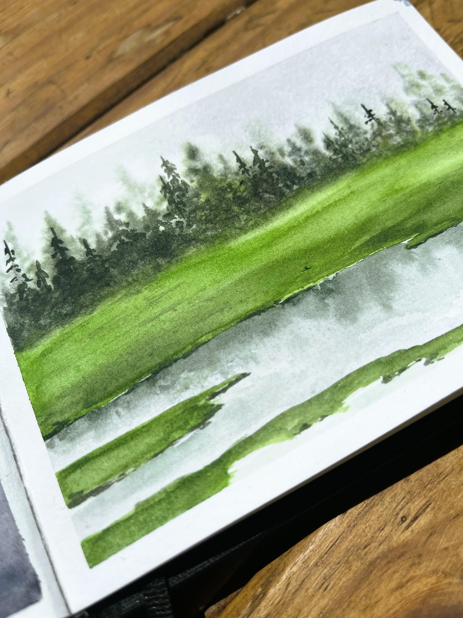 Meditate with Watercolors 2.0 - image 4 - student project