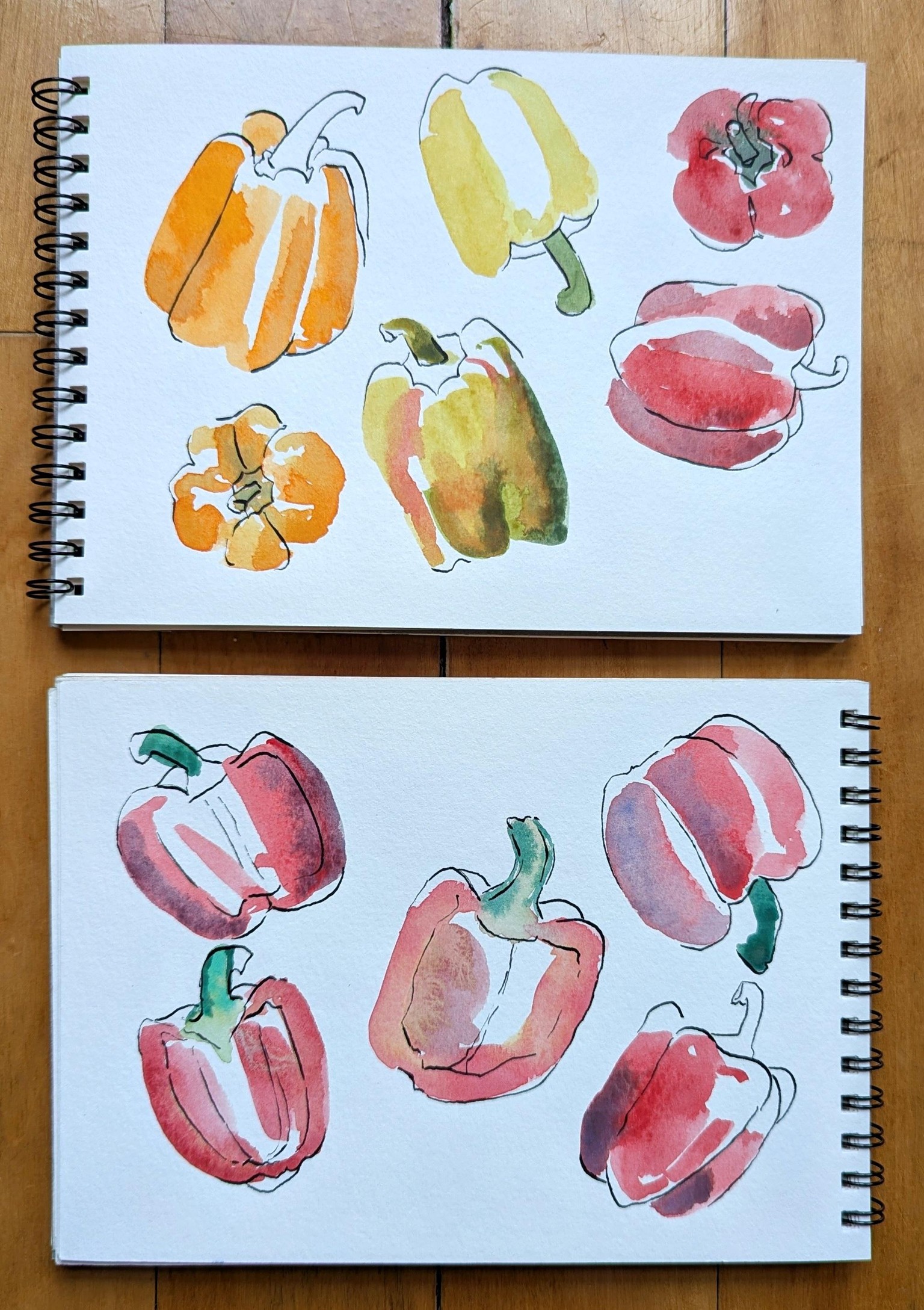 Ink and Watercolour - image 3 - student project