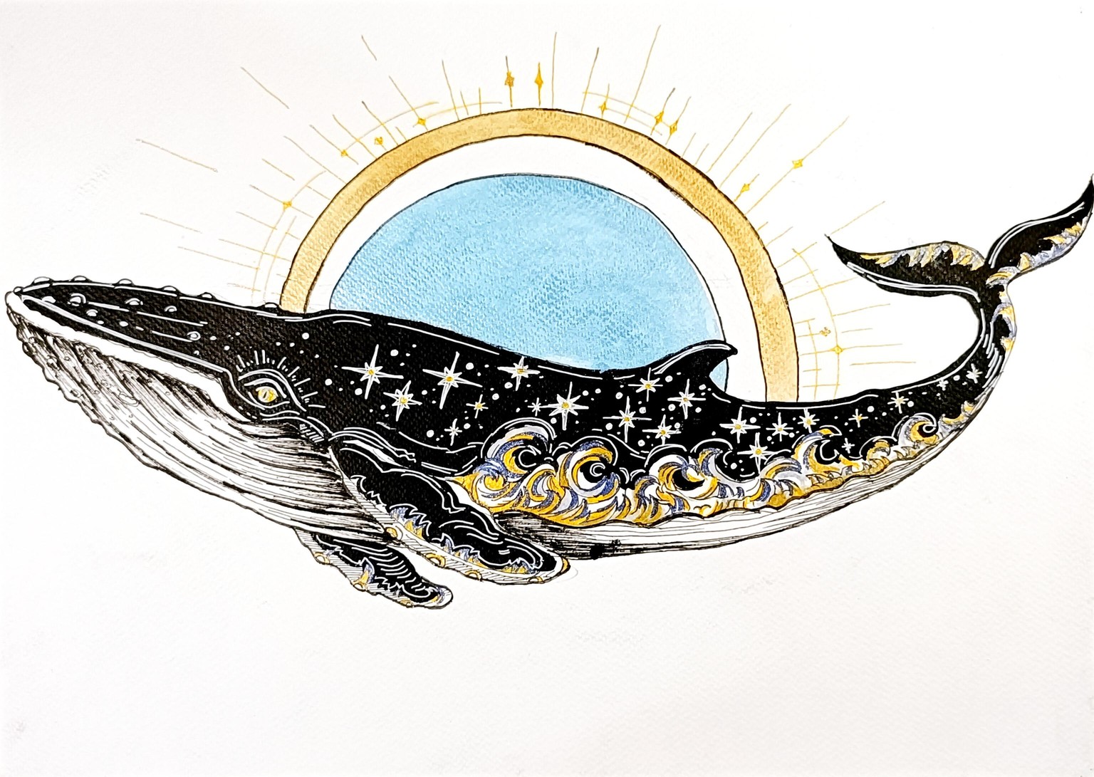 Celestial Whales - image 14 - student project