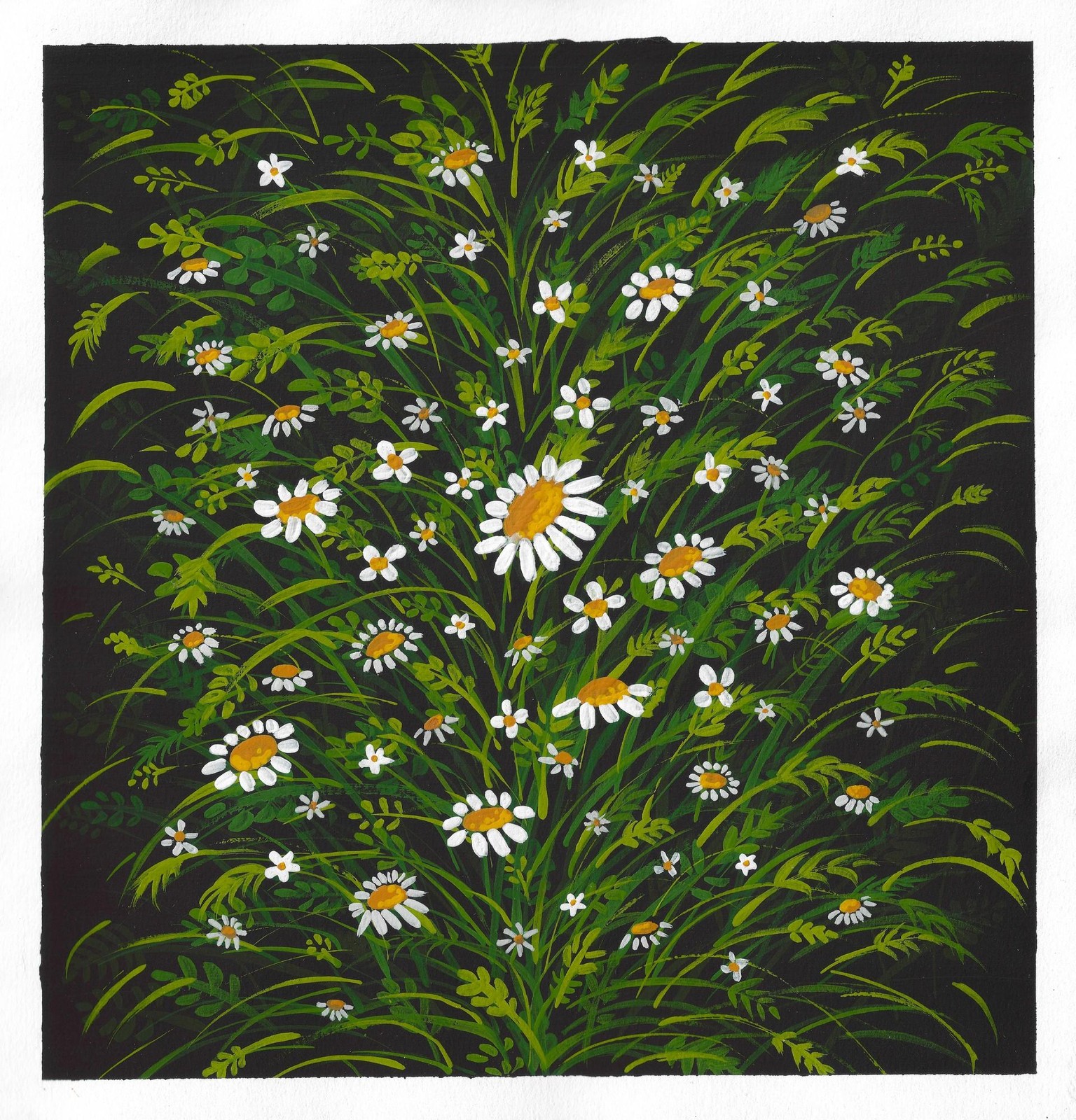 Gouache floral spread - image 1 - student project