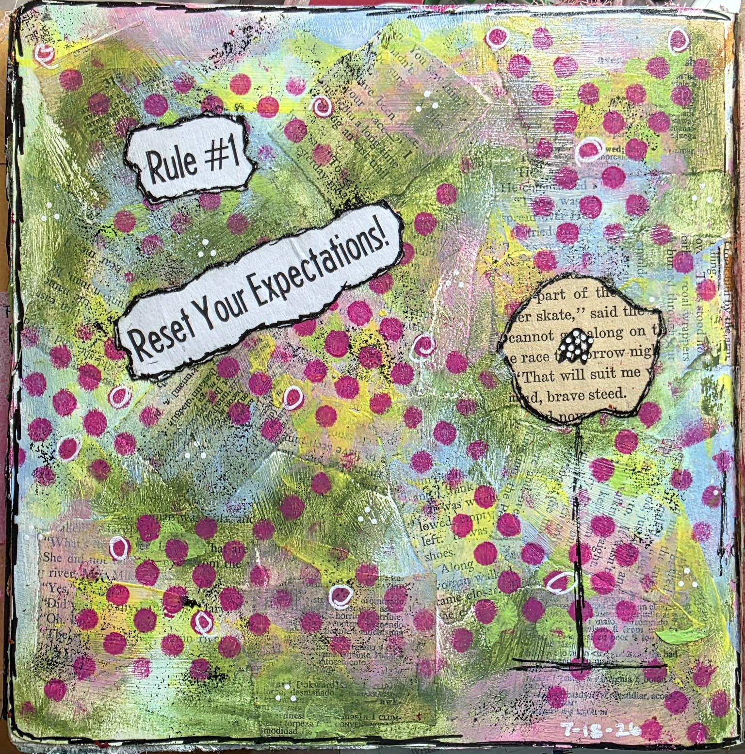 Mixed Media Mantras - image 1 - student project