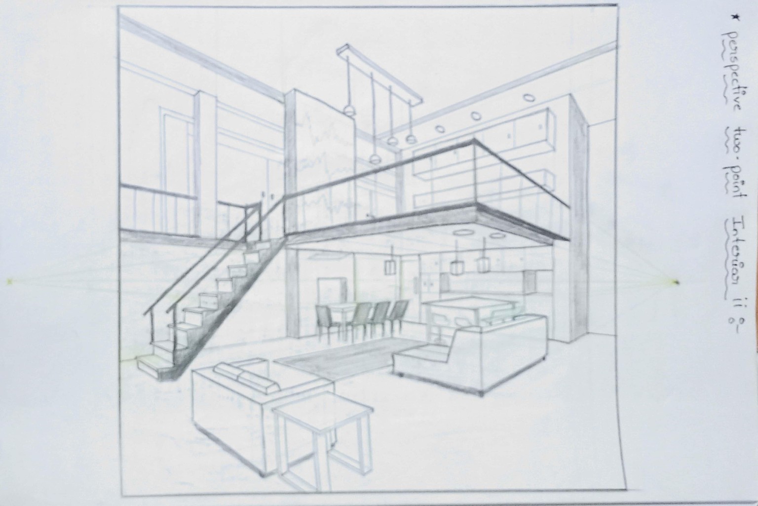 Drawing in perspective - image 11 - student project