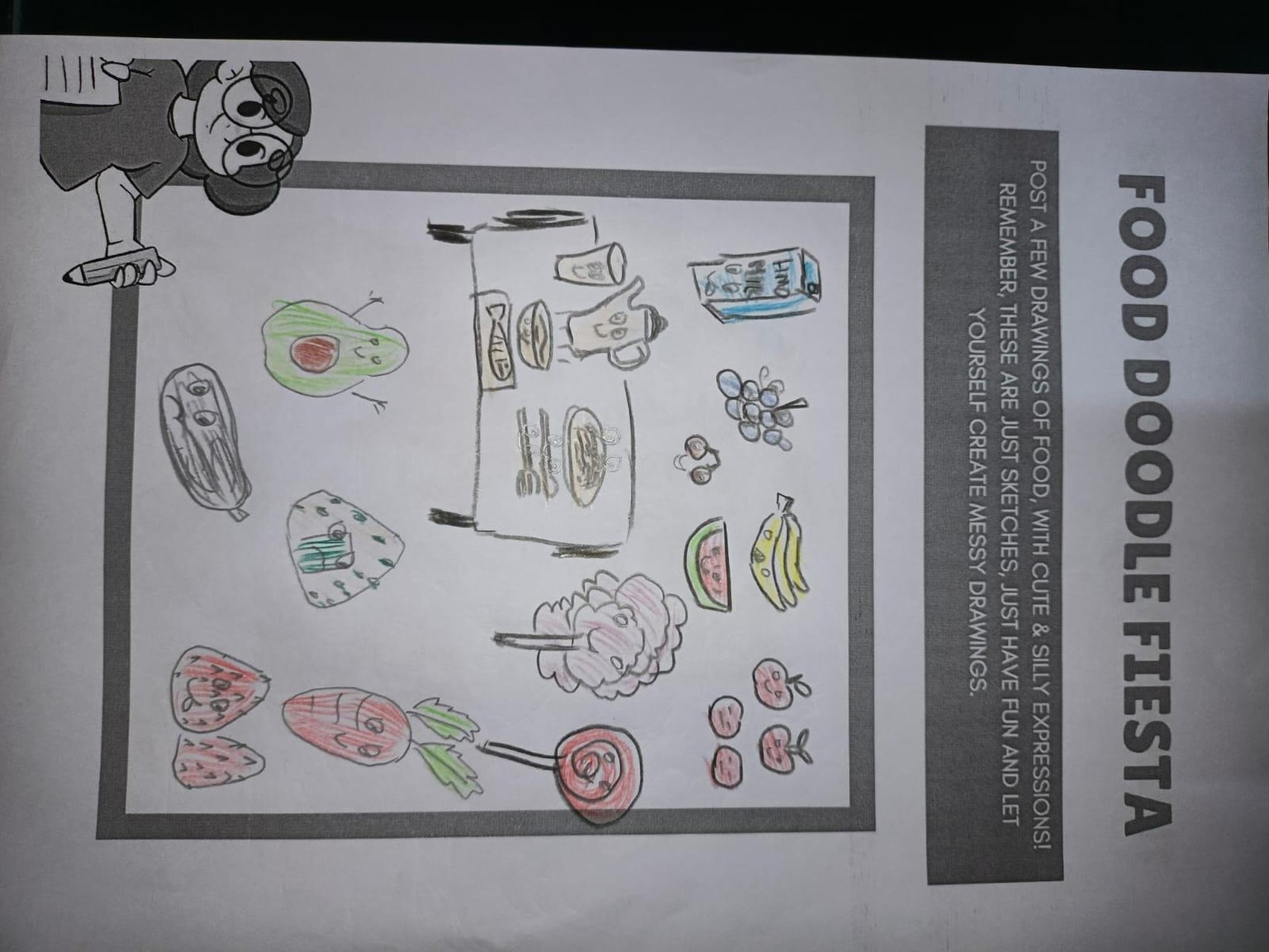 5 Days of Sketching: Habit & Experimentation Challenge - image 3 - student project