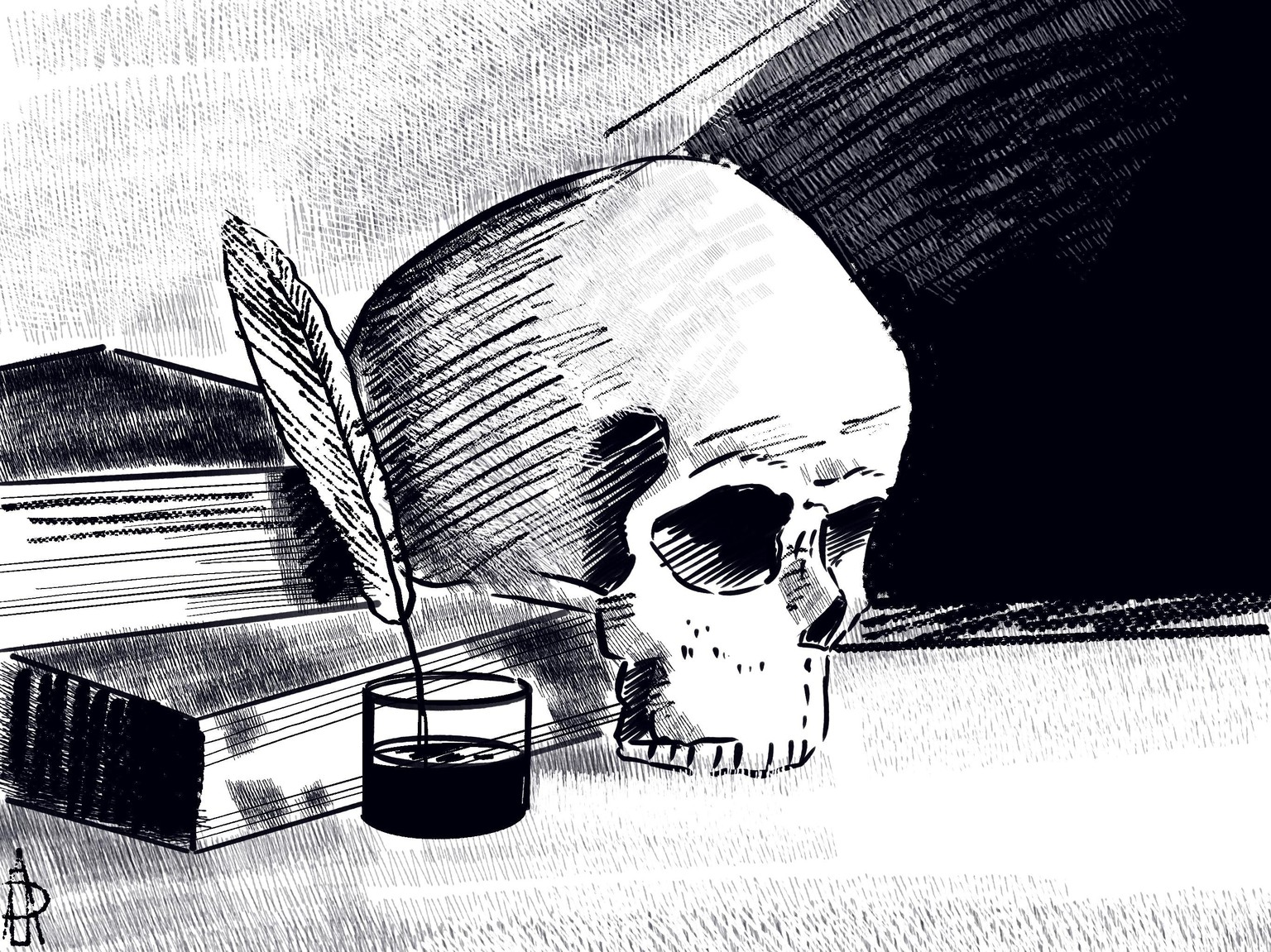 Skull Still Life - image 3 - student project