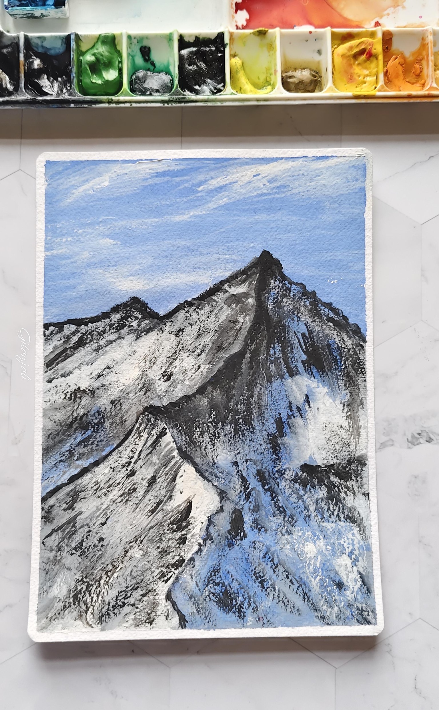 Texture mountain - image 1 - student project