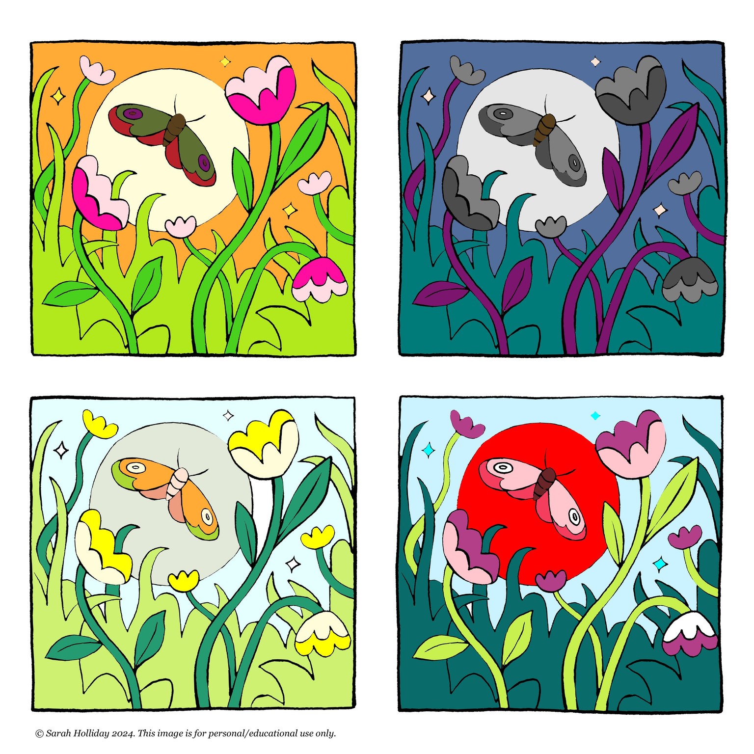Word Prompts & Moths - image 2 - student project