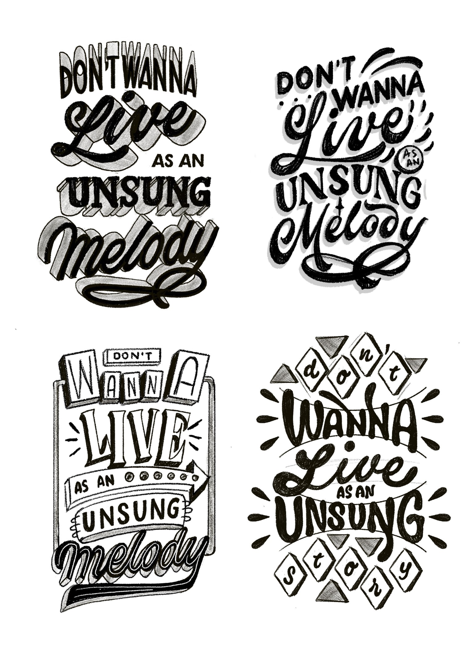Final thumbnails + Final Sketch - image 1 - student project